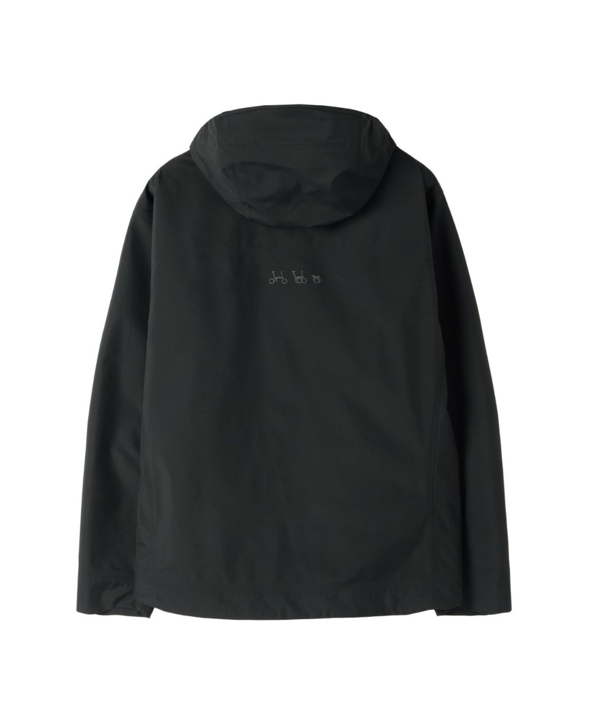 브롬톤 런던(BROMPTON LONDON) RIDEFLOW 3L WINDBREAKER - BLACK (P263UJP101)