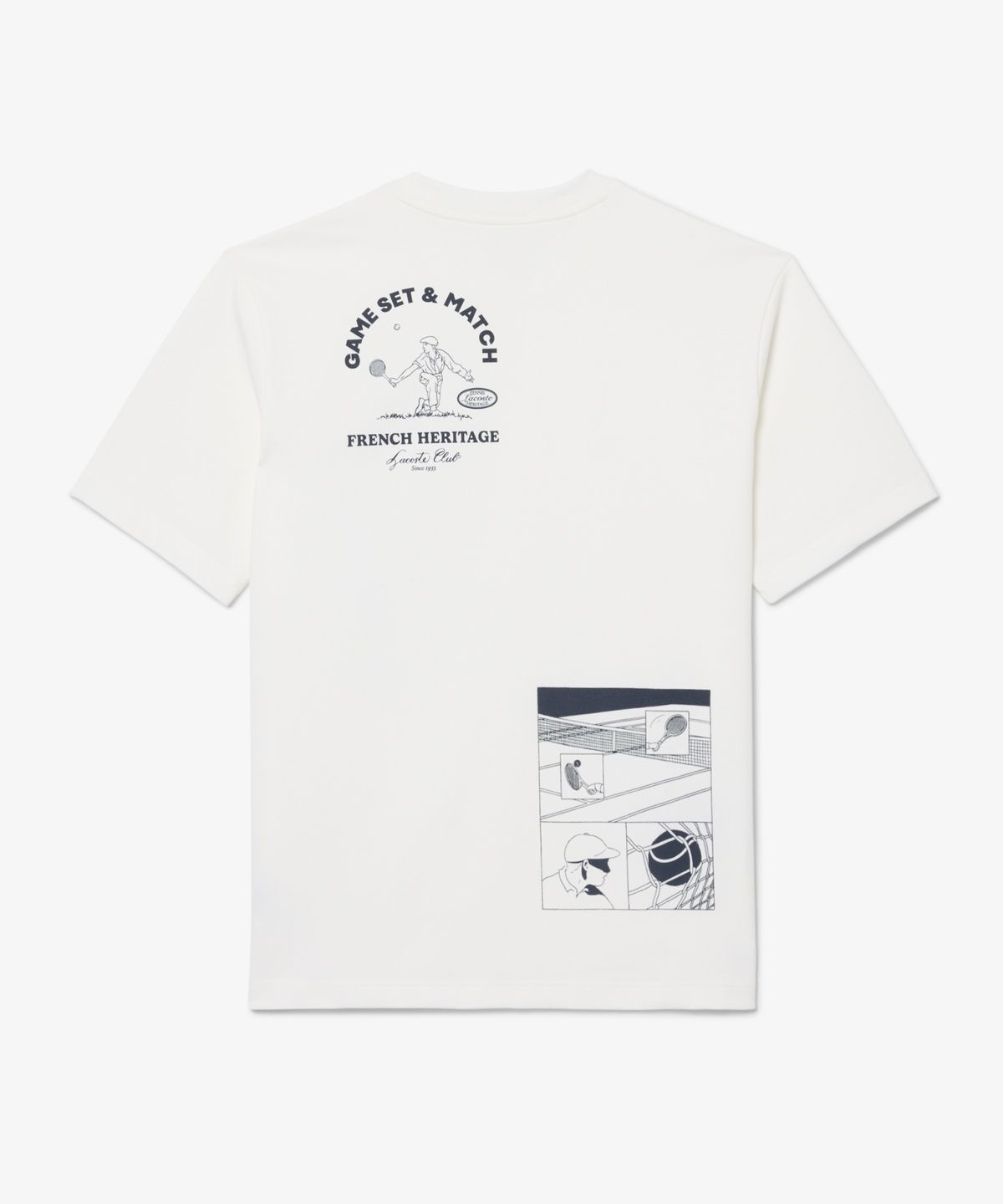 라코스테(LACOSTE) 남성 테니스 헤리티지 2 티셔츠 TH6732-56N 70V