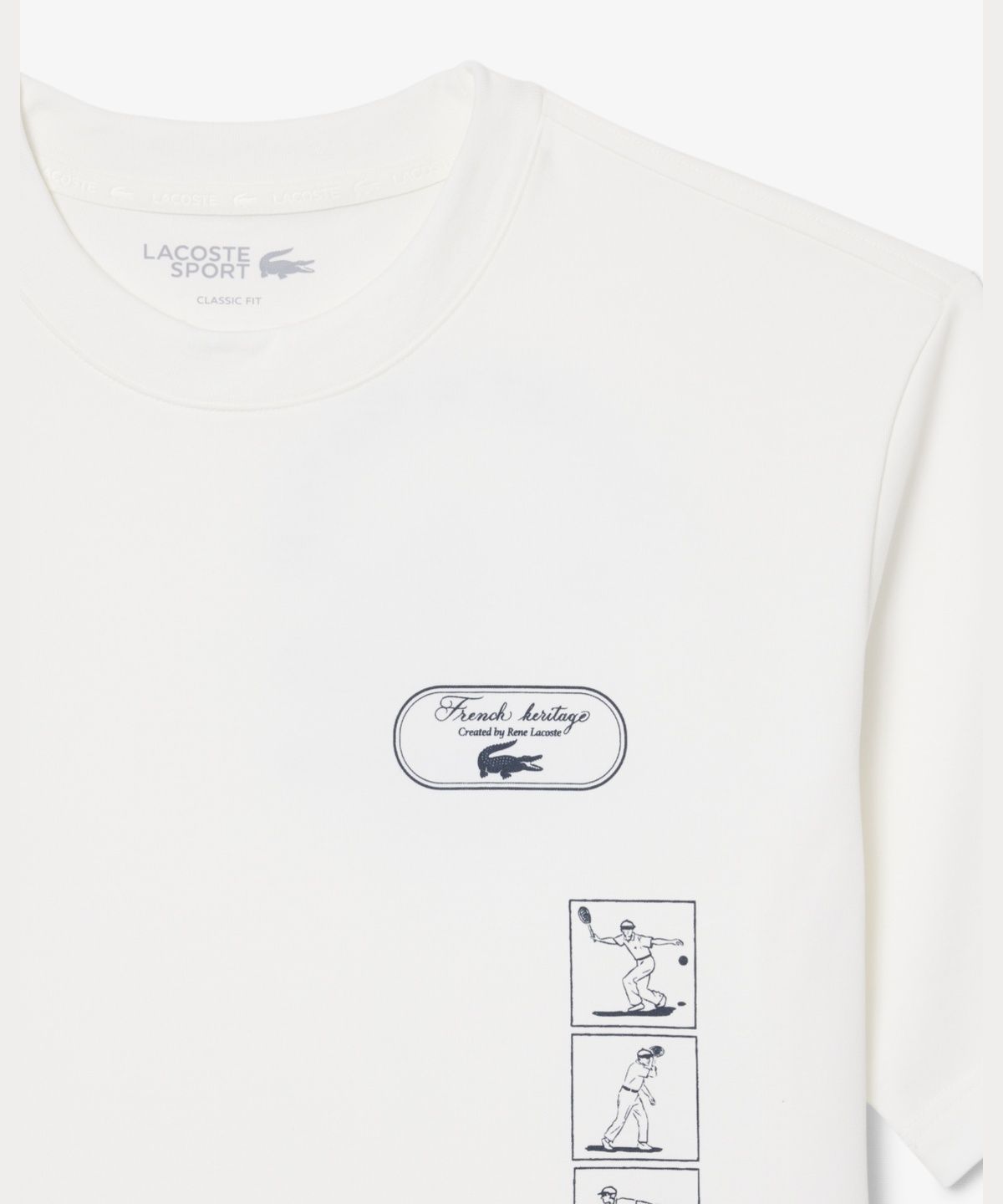 라코스테(LACOSTE) 남성 테니스 헤리티지 2 티셔츠 TH6732-56N 70V