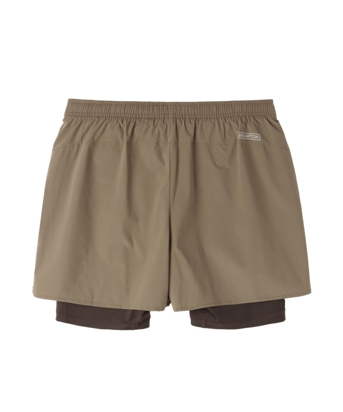 브롬톤 런던(BROMPTON LONDON) SHORTS LEGGINGS - BROWN (P263MLG103)