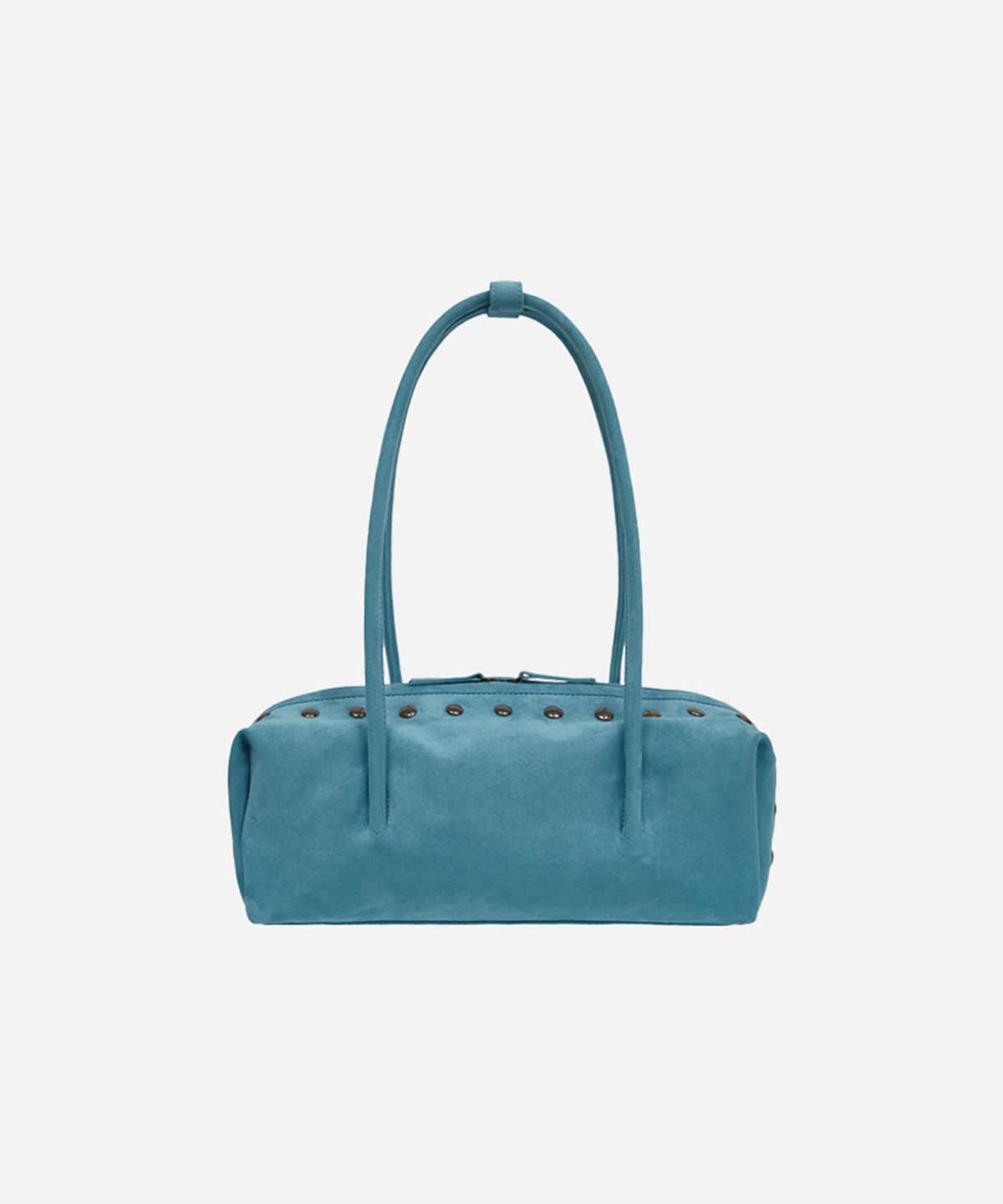 콰니(KWANI) Fold Frame Stud Bag Turquoise