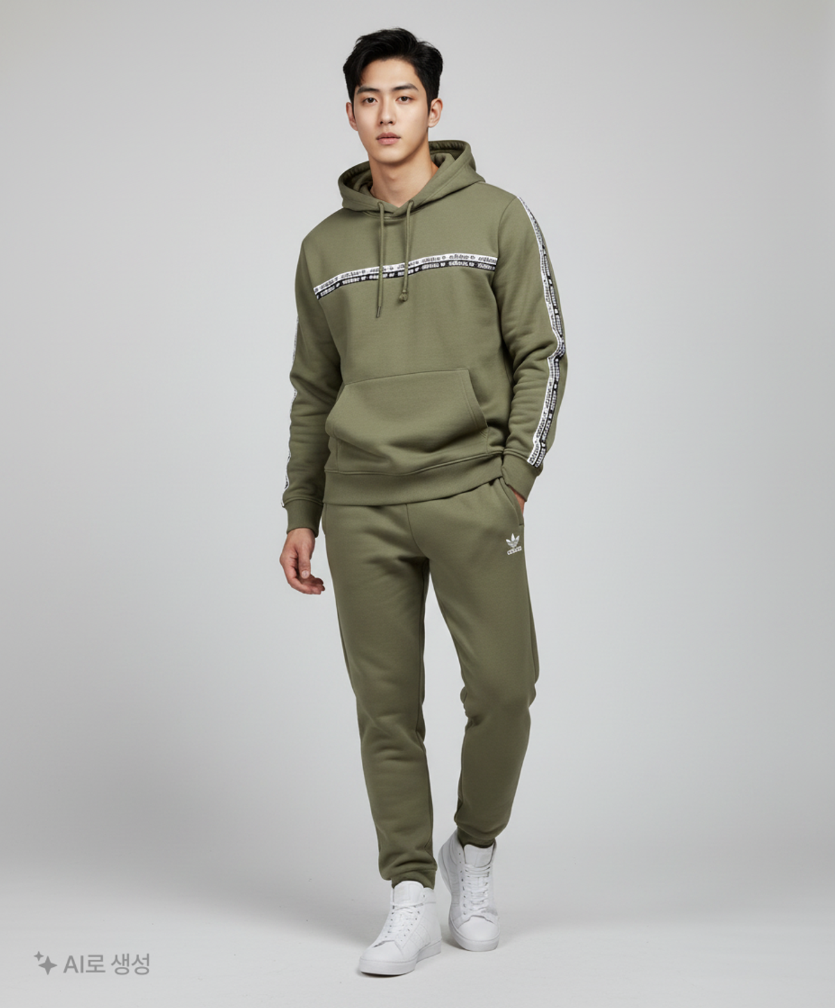 아디다스(ADIDAS) 후드 티셔츠 XS