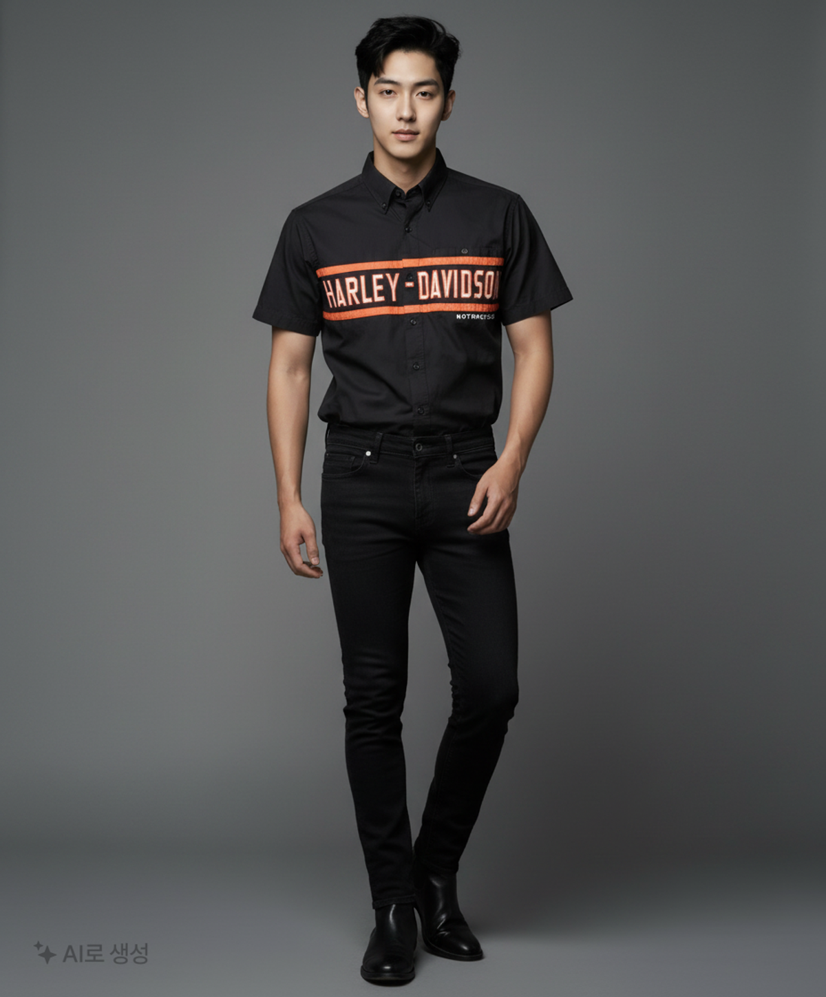 할리데이비슨(HARLEY-DAVIDSON) 캐주얼 셔츠 S