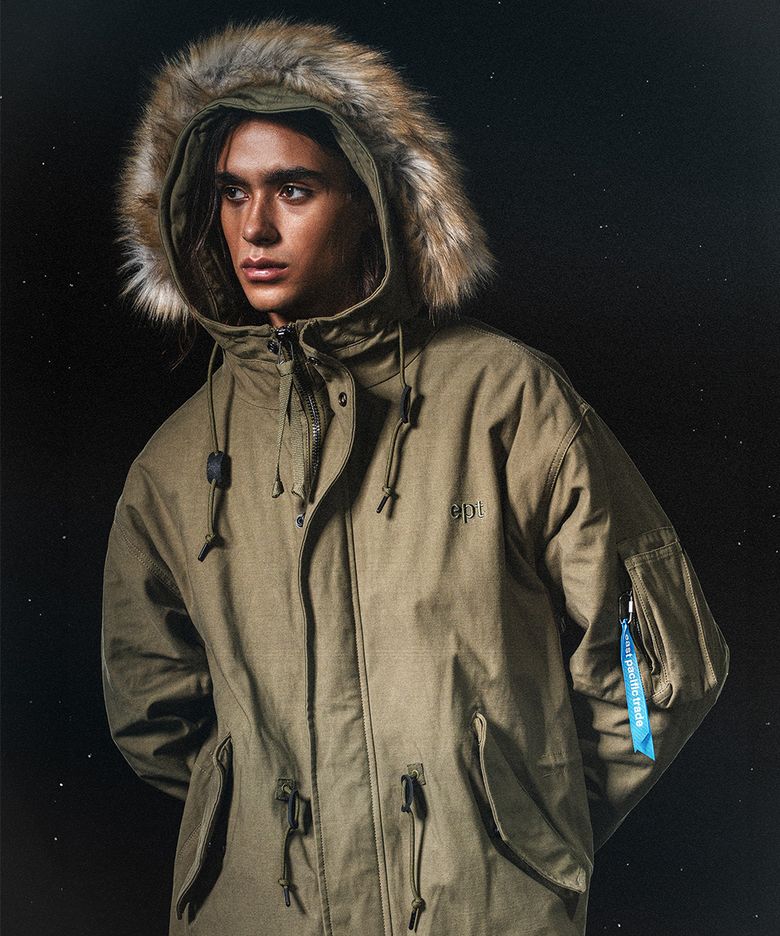 [EPT X ALPHA] FISHTAIL & LINER (OLIVE)