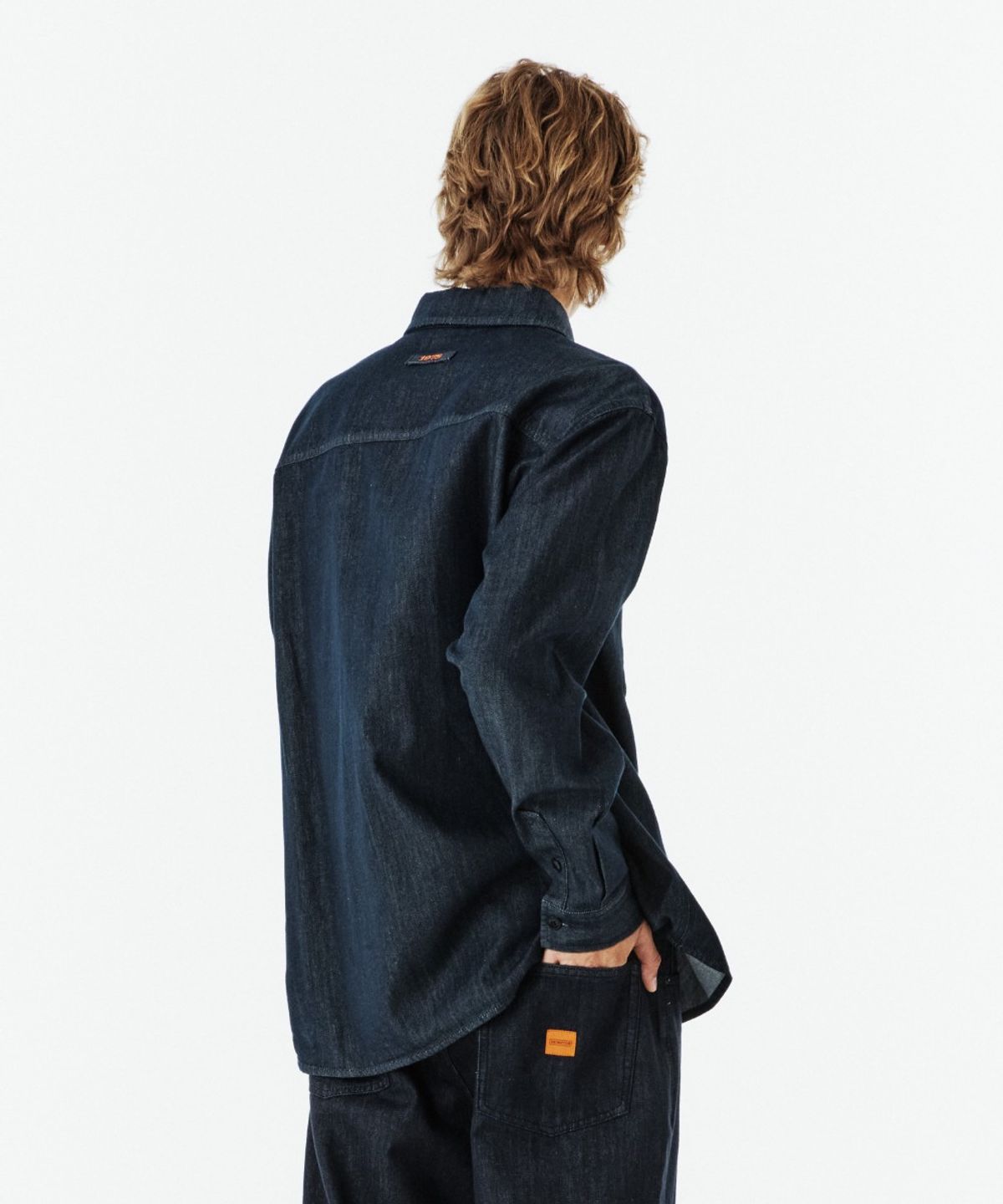 브롬톤 런던(BROMPTON LONDON) 1975 DENIM SHIRT - INDIGO (P263USH403)