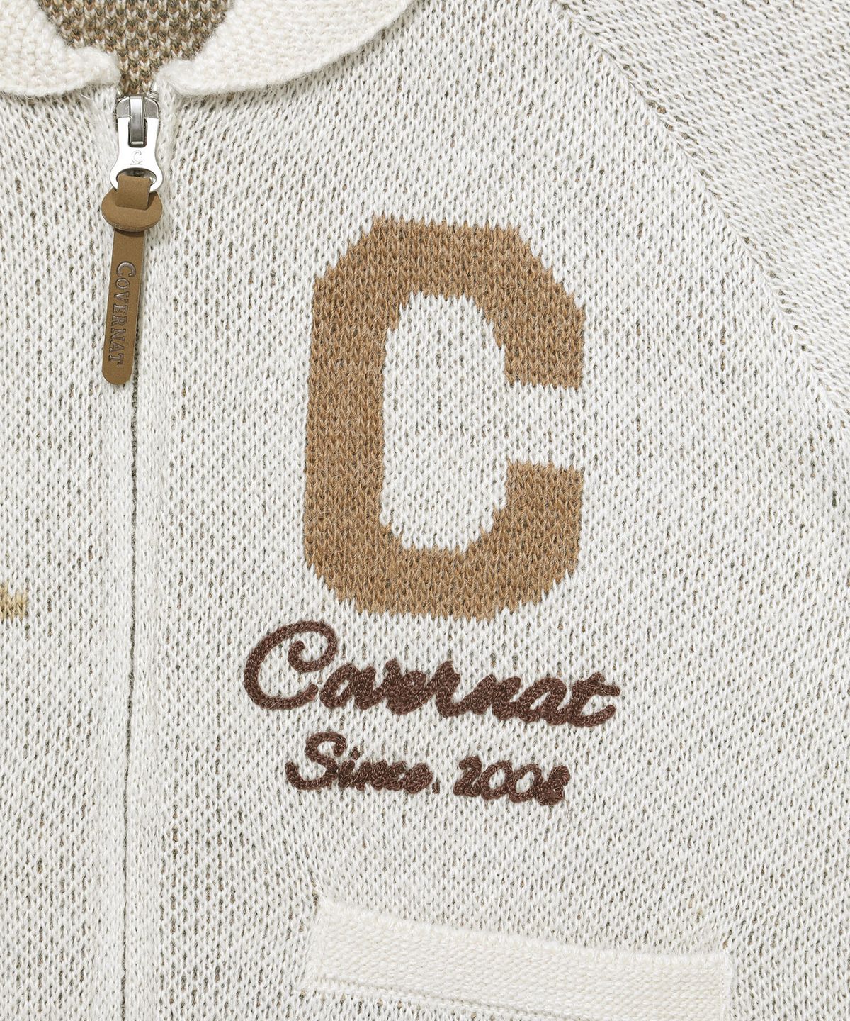 커버낫 키즈(COVERNAT KIDS) 낫키 포레스트 니트 가디건 아이보리 CK2604CD02IV
