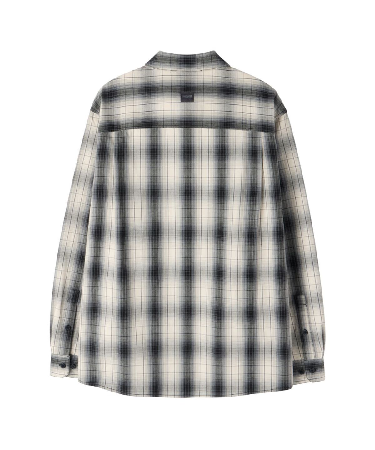 브롬톤 런던(BROMPTON LONDON) BIG CHECK SHIRT - BLACK (P263USH405)