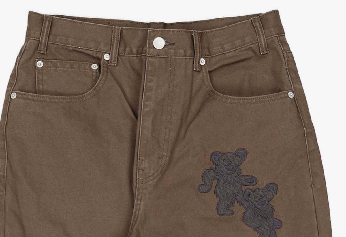 디스이즈네버댓(THISISNEVERTHAT) GD Dancing Bears Work Pant Brown M
