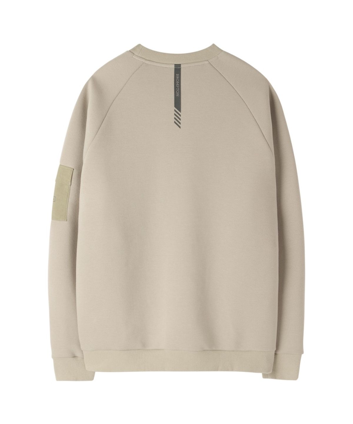 브롬톤 런던(BROMPTON LONDON) HYBRID SWEATSHIRT - BEIGE (P263MSW121)