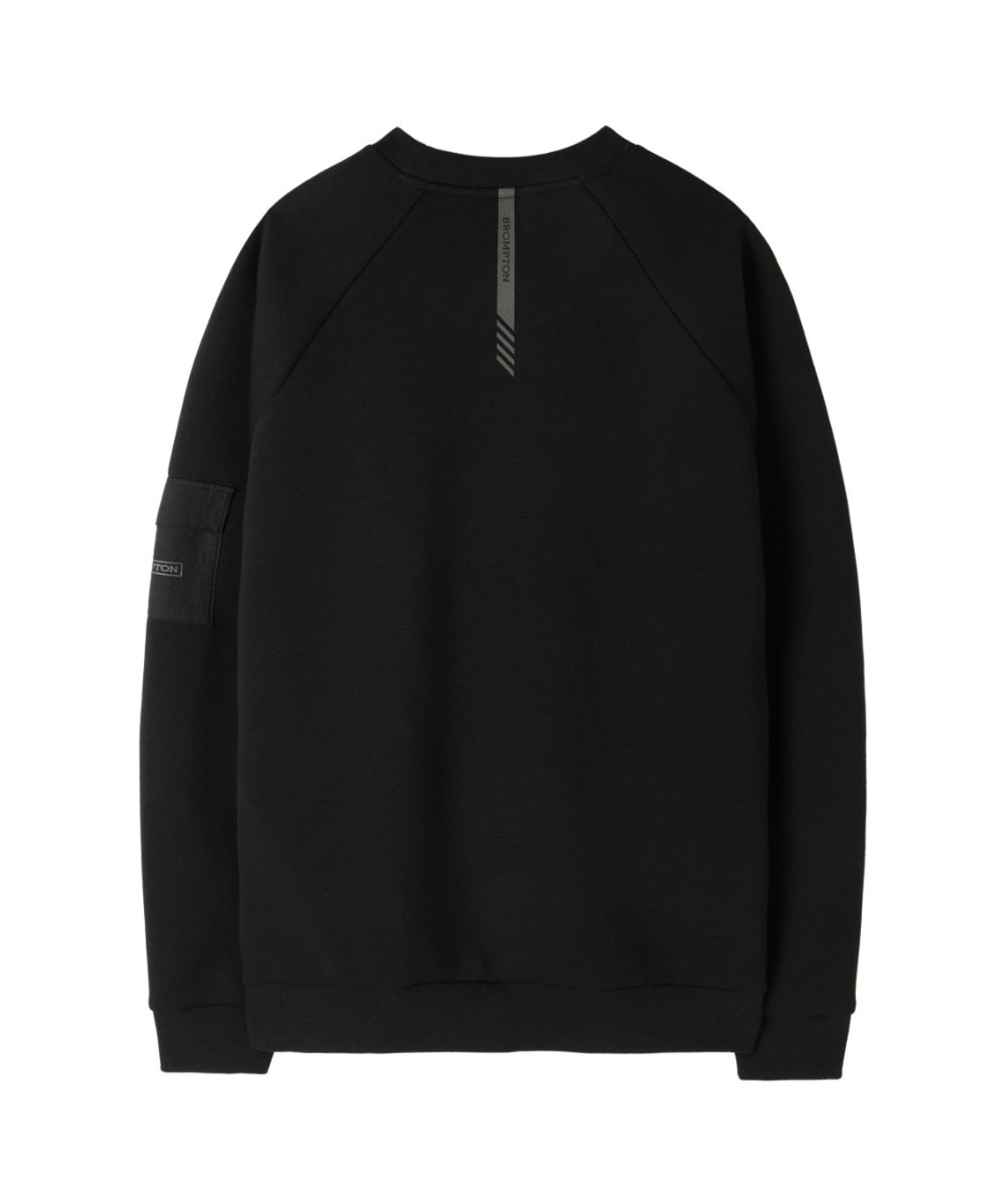 브롬톤 런던(BROMPTON LONDON) HYBRID SWEATSHIRT - BLACK (P263MSW121)