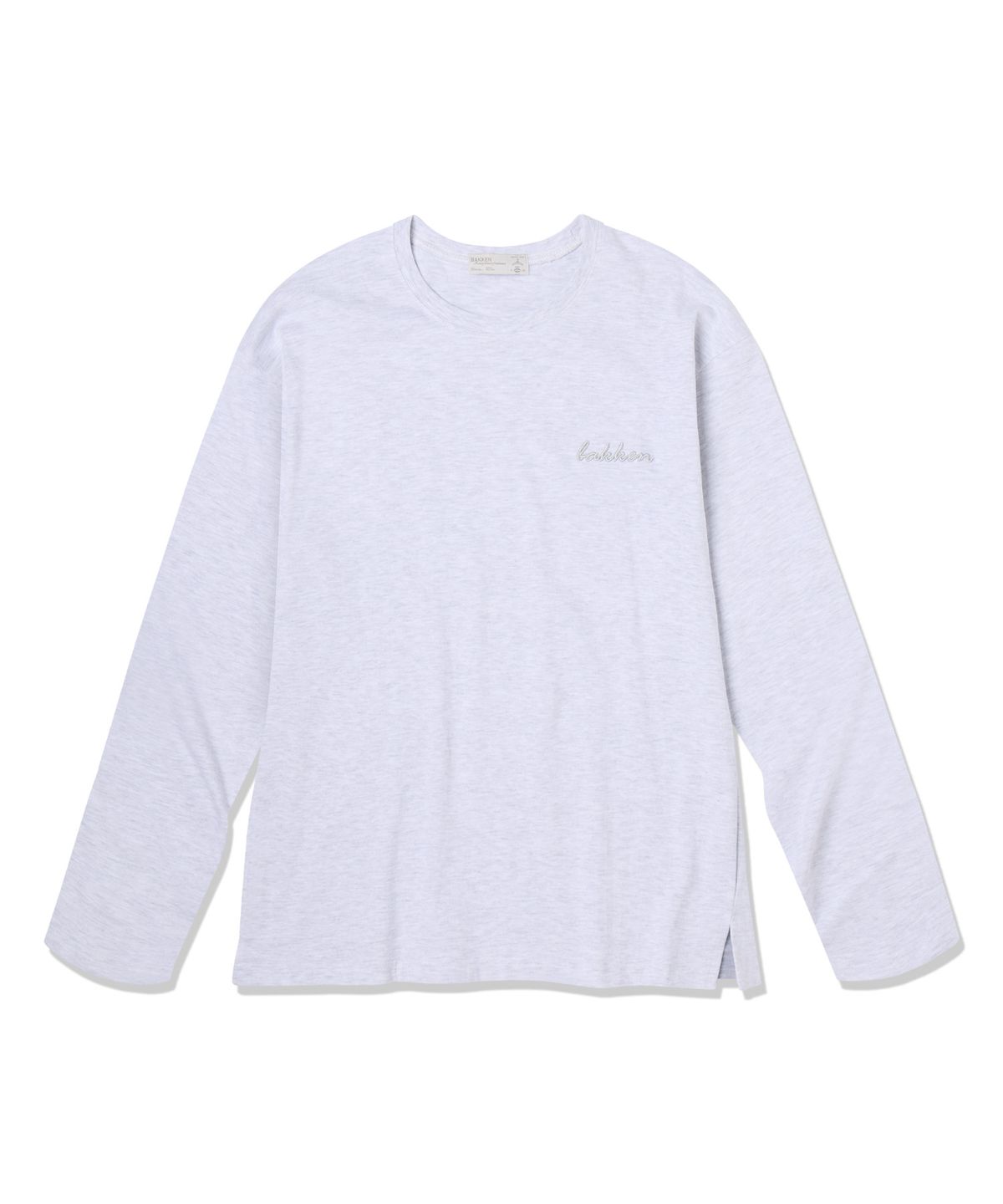 바켄(BAKKEN) [MEN] ITALIC LOGO 긴팔티셔츠 BK4996 (7 COLOR)