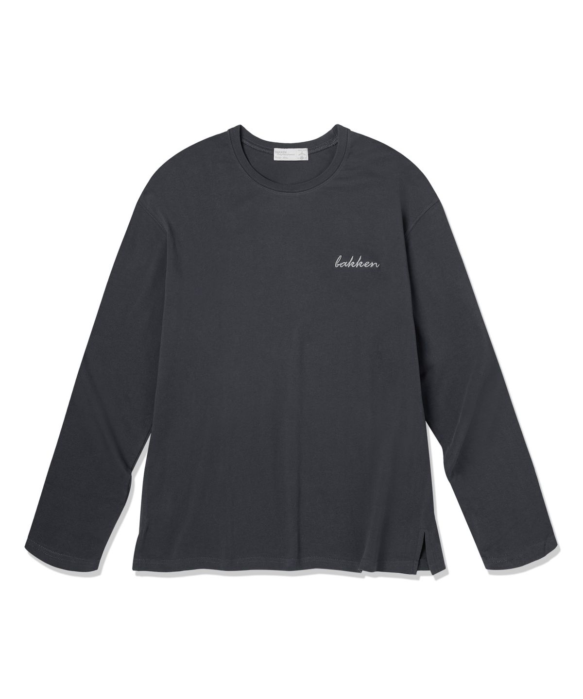 바켄(BAKKEN) [MEN] ITALIC LOGO 긴팔티셔츠 BK4996 (7 COLOR)
