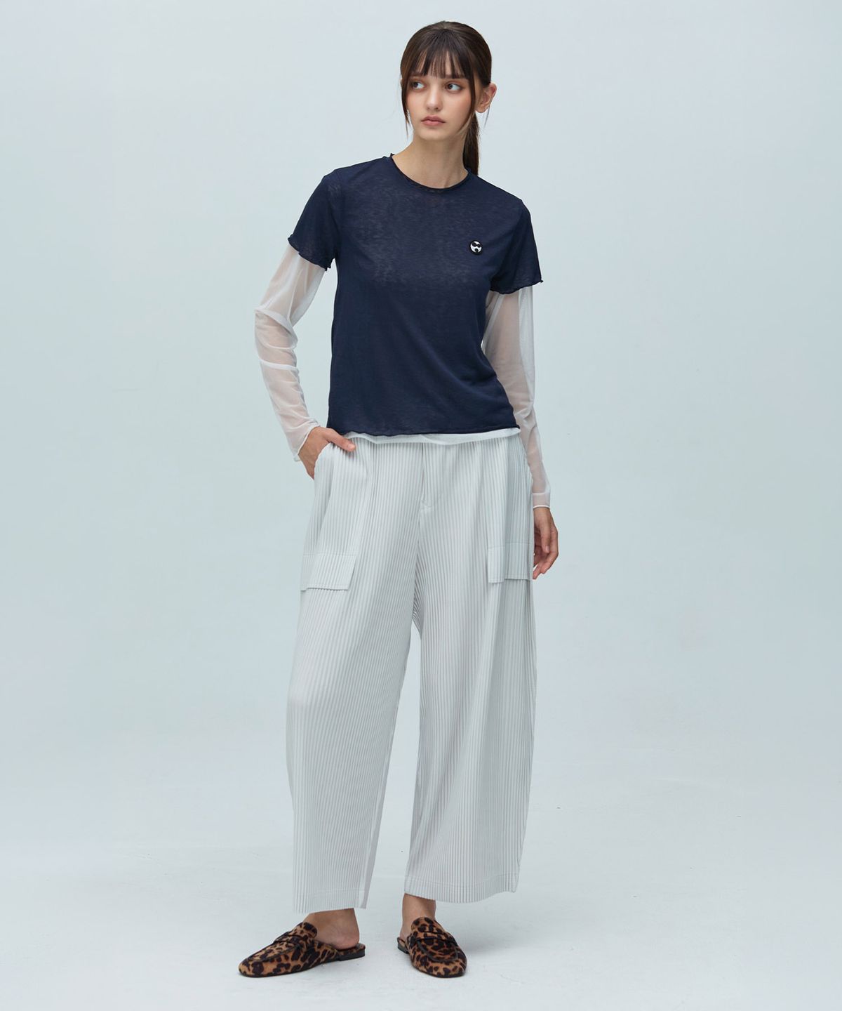 와이오와이(YOYOYOY) 카고 플리츠 라운드핏 팬츠 3colors