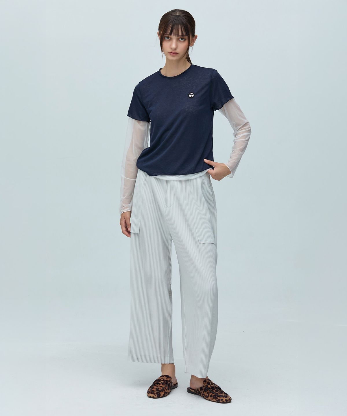 와이오와이(YOYOYOY) 카고 플리츠 라운드핏 팬츠 3colors