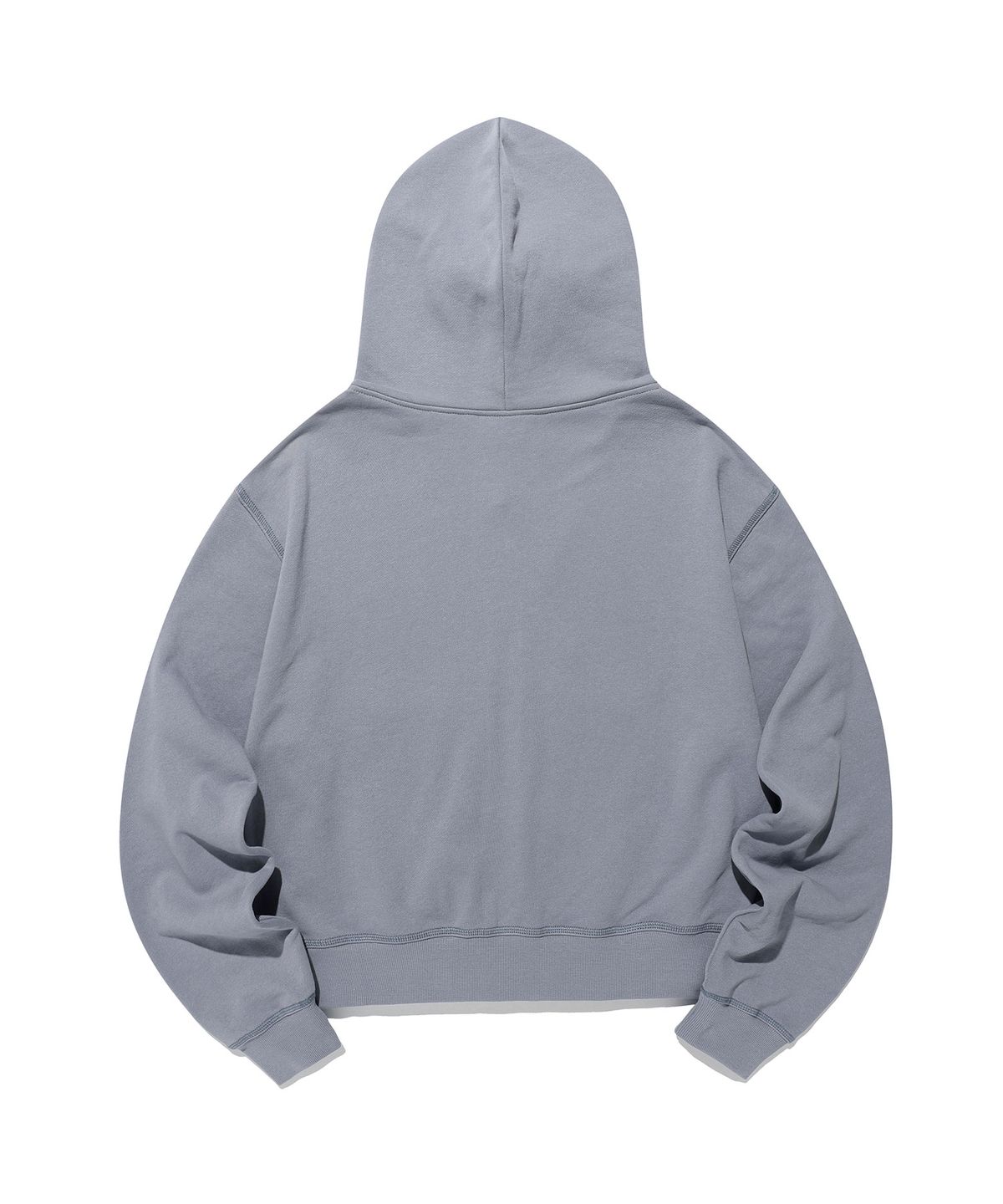 나이스고스트클럽(NICEGHOSTCLUB) STITCHED CROP HOODIE ZIP UP_SKYBLUE(NG2GFUM484A)