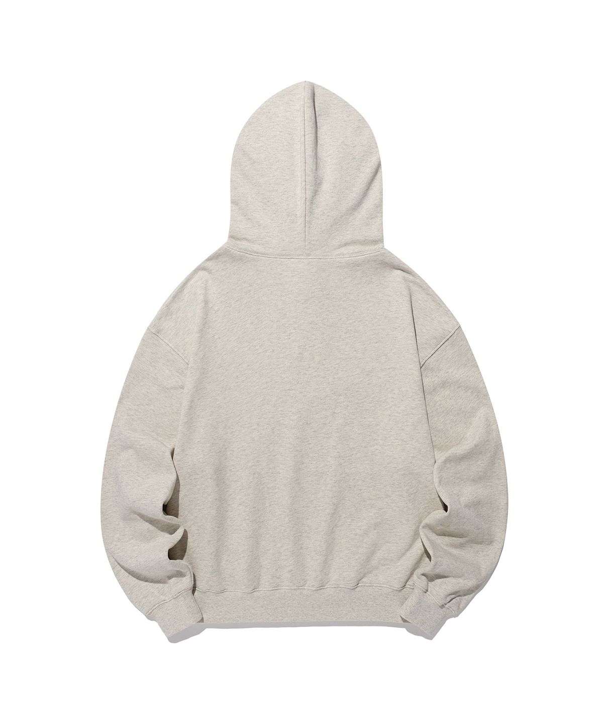 나이스고스트클럽(NICEGHOSTCLUB) 3STAR HENLEY HOODIE_OATMEAL(NG2GFUM400A)