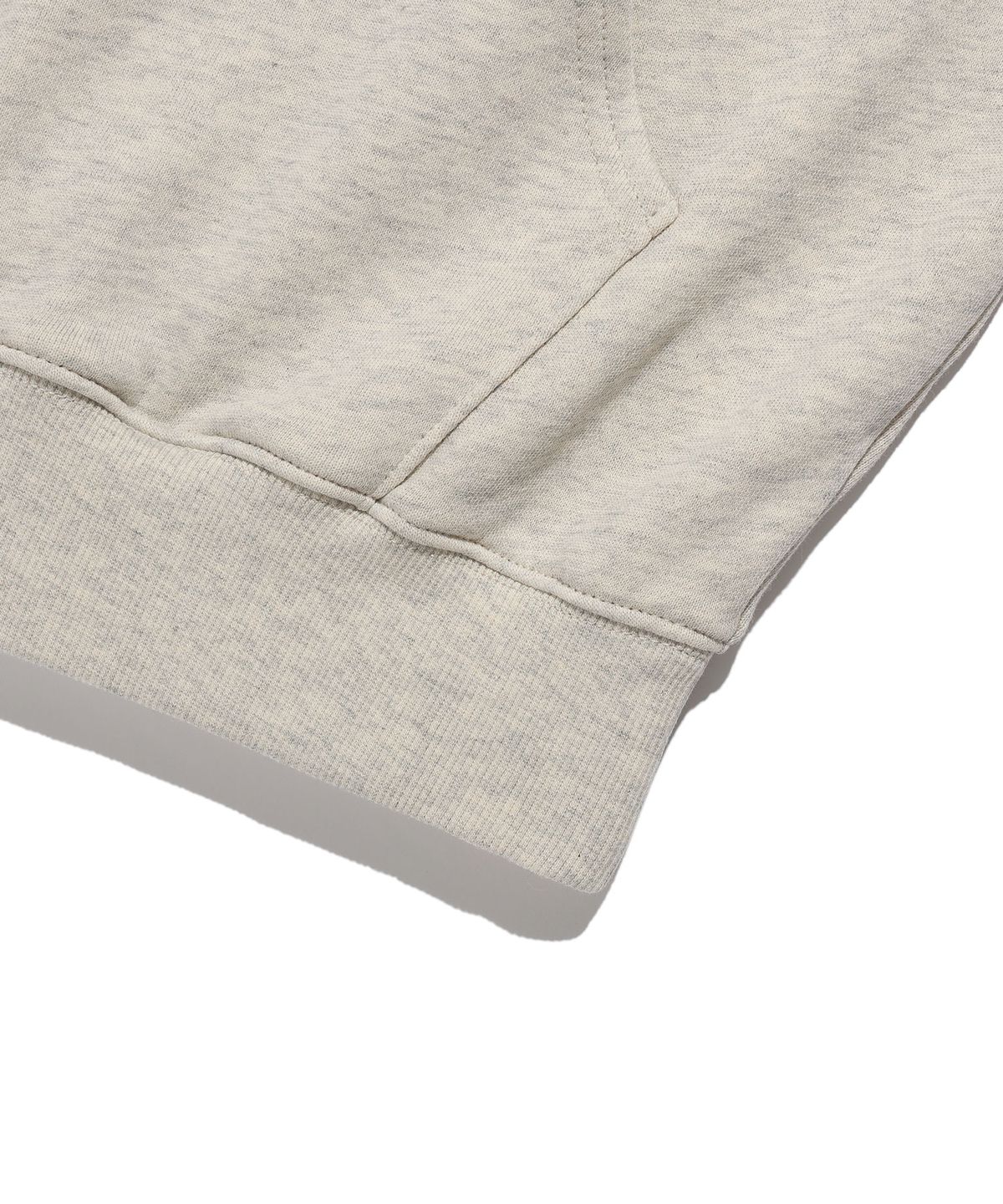 나이스고스트클럽(NICEGHOSTCLUB) 3STAR HENLEY HOODIE_OATMEAL(NG2GFUM400A)