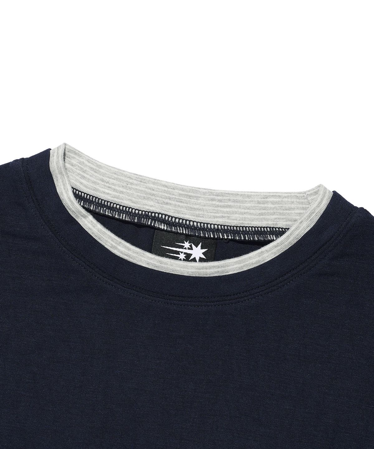 나이스고스트클럽(NICEGHOSTCLUB) LAYERED COLOR LS TEE_NAVY(NG2GFFT556A)