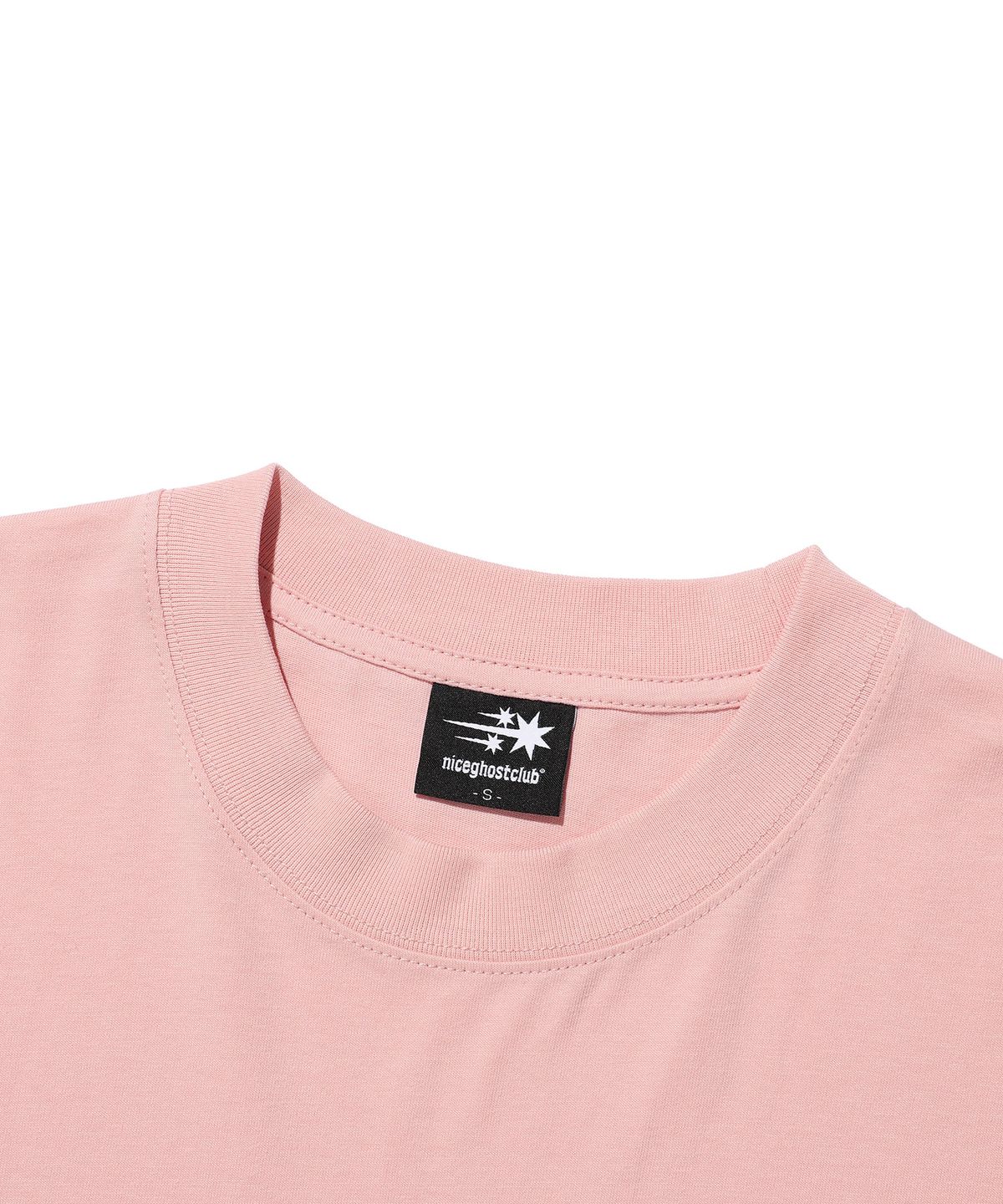 나이스고스트클럽(NICEGHOSTCLUB) FACE SKETCH LAYERED BIGBIG LS TEE_PINK(NG2GFUT550A)