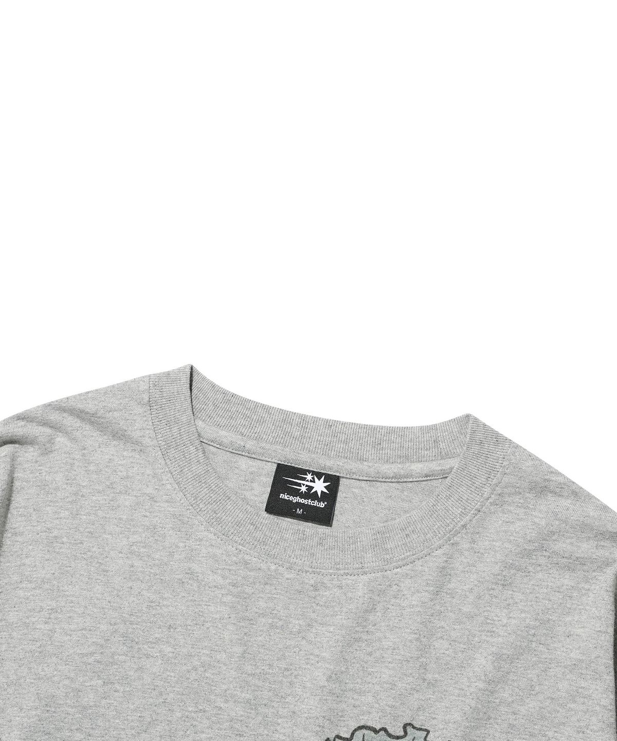 나이스고스트클럽(NICEGHOSTCLUB) HUG BLUEBOY BIGBIG LS TEE_GREY(NG2GFUT553A)