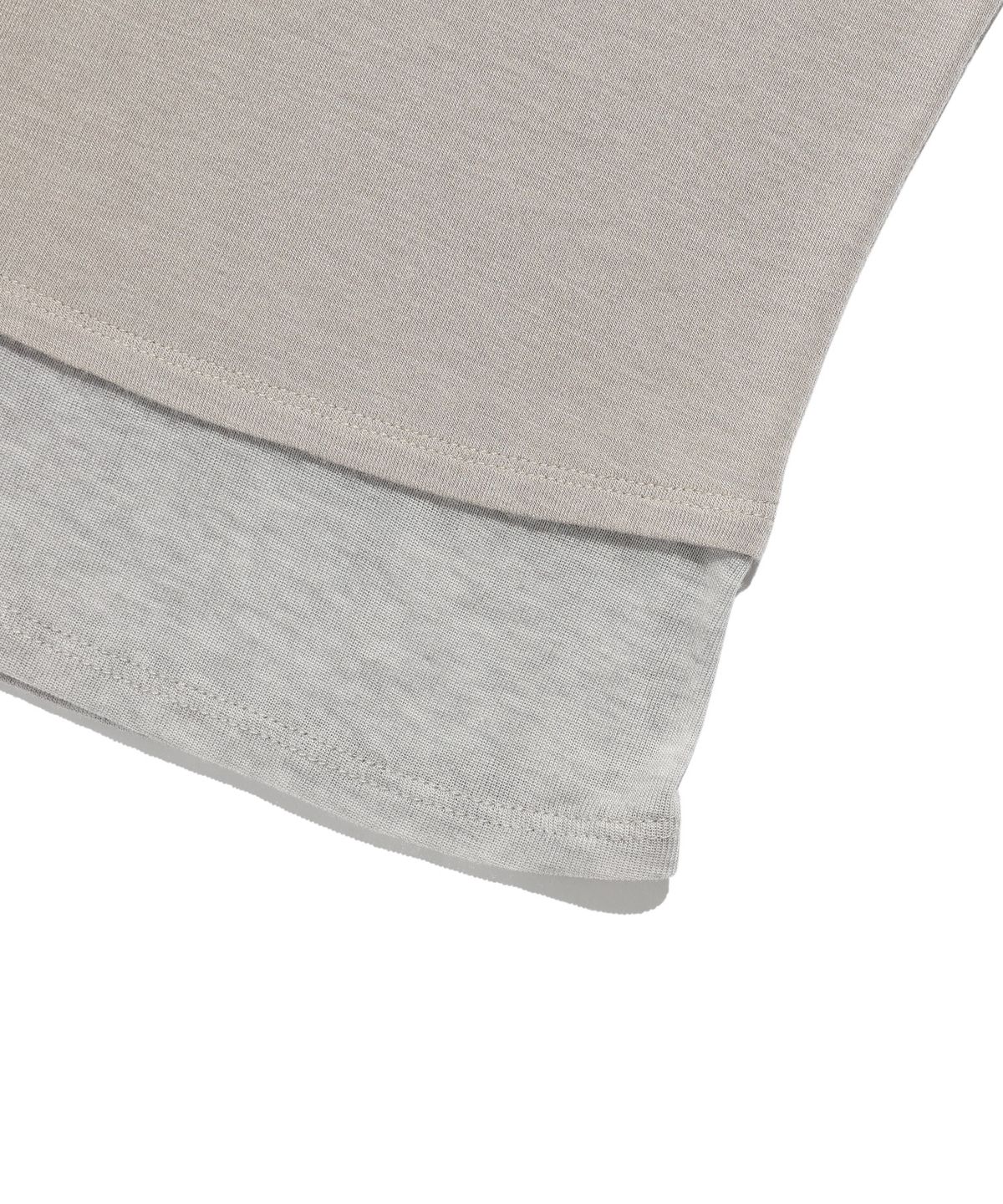 나이스고스트클럽(NICEGHOSTCLUB) TATTOO LAYERED LS TEE_GREY(NG2GFFT554A)