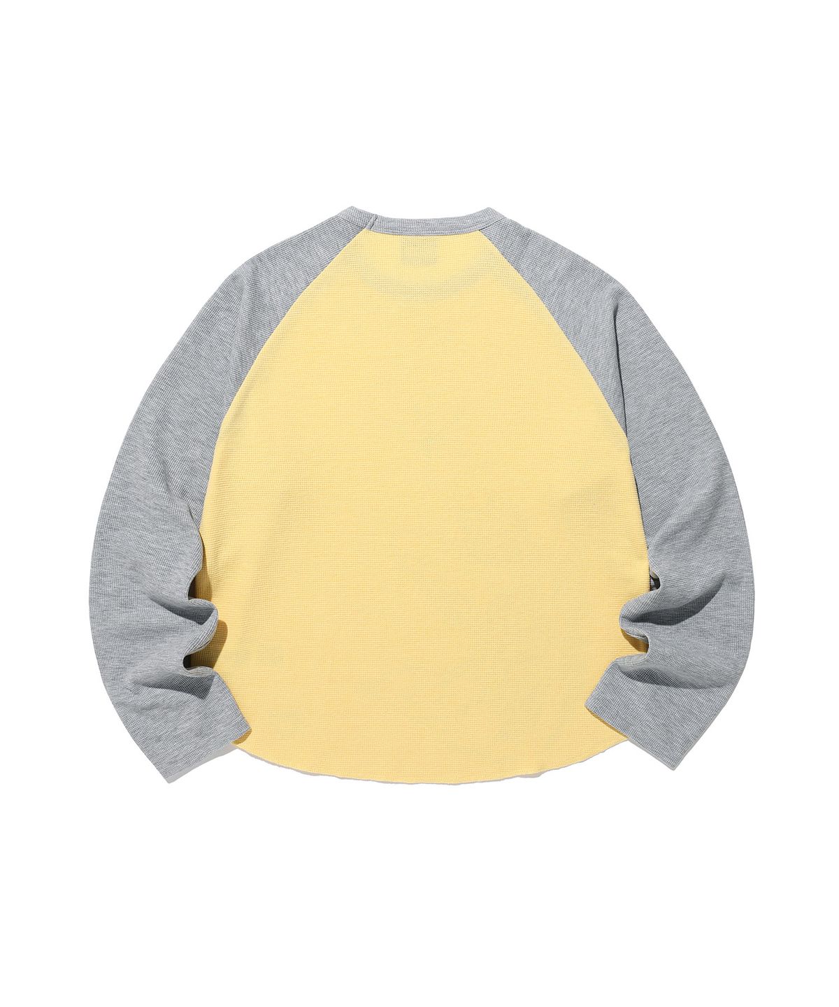 나이스고스트클럽(NICEGHOSTCLUB) CAT ANGEL WAFFLE RAGLAN LS TEE_GREY(NG2GFFT555A)