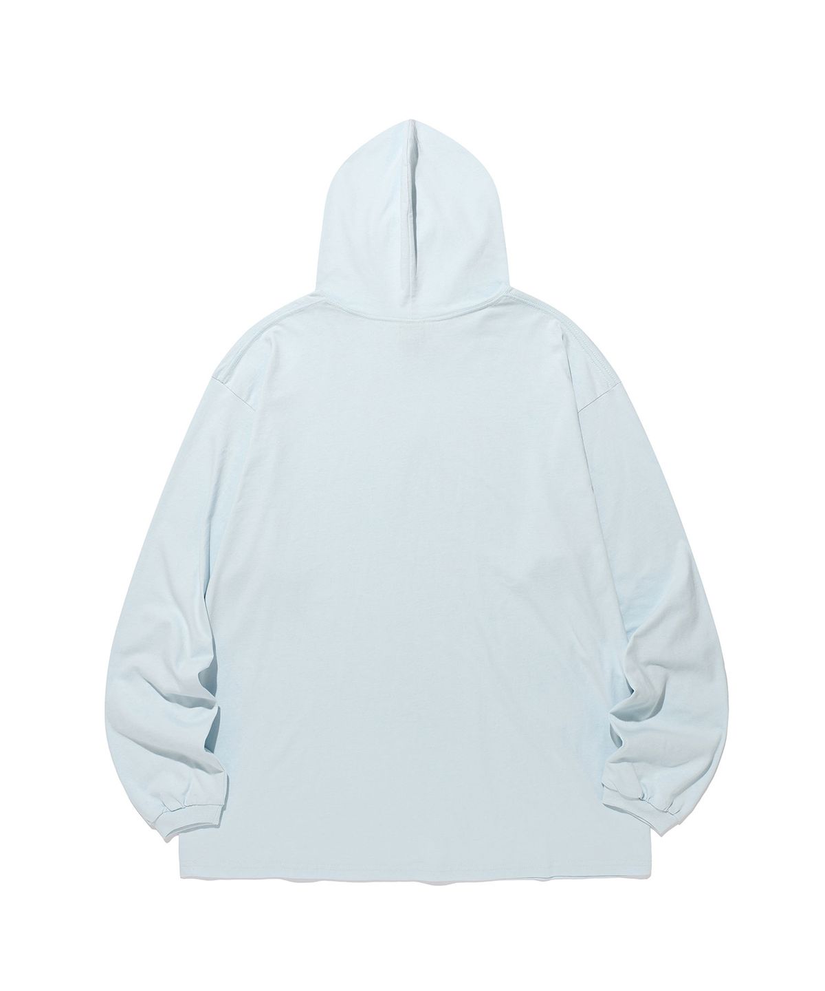 나이스고스트클럽(NICEGHOSTCLUB) DREAMING GIRL BIGBIG HOODED LS TEE_LIGHT BLUE(NG2GFUT560A)