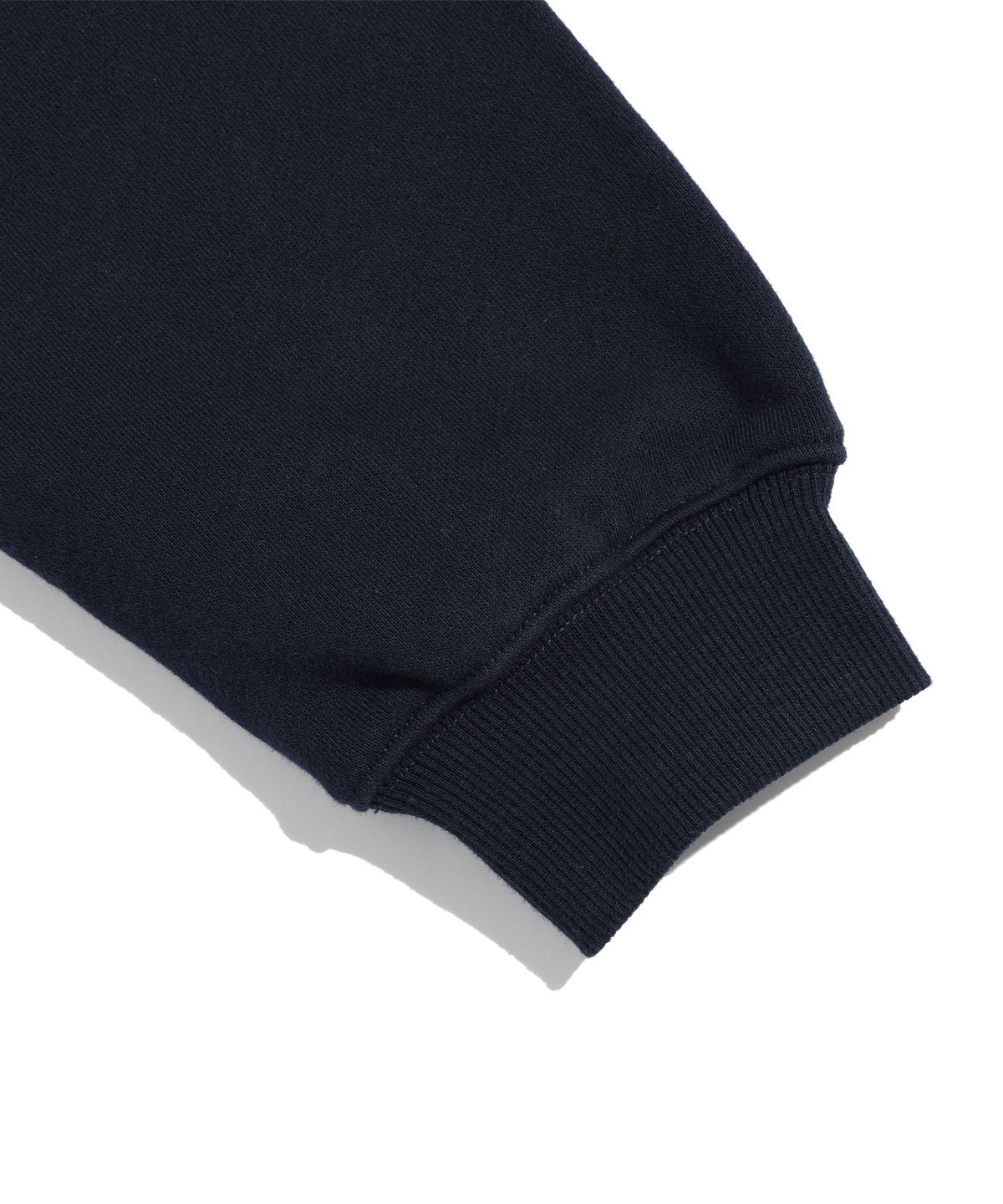 나이스고스트클럽(NICEGHOSTCLUB) PATCHWORK RAGLAN CROP HOODIE ZIP UP_NAVY(NG2GFUM490A)