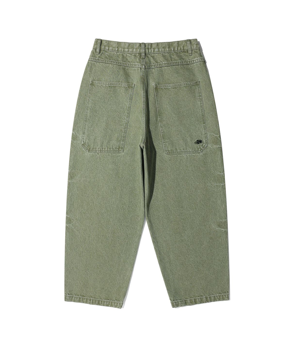 나이스고스트클럽(NICEGHOSTCLUB) BIG POCKET BALLOON DENIM PANTS_KHAKI(NG2GFUD110A)