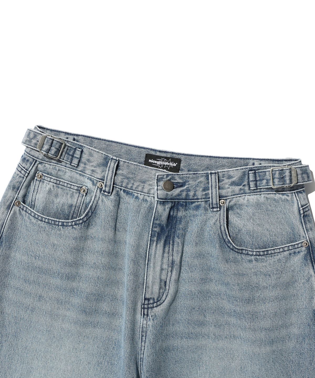 나이스고스트클럽(NICEGHOSTCLUB) 3STAR CURVED JEANS_BLUE(NG2GFUPA12A)