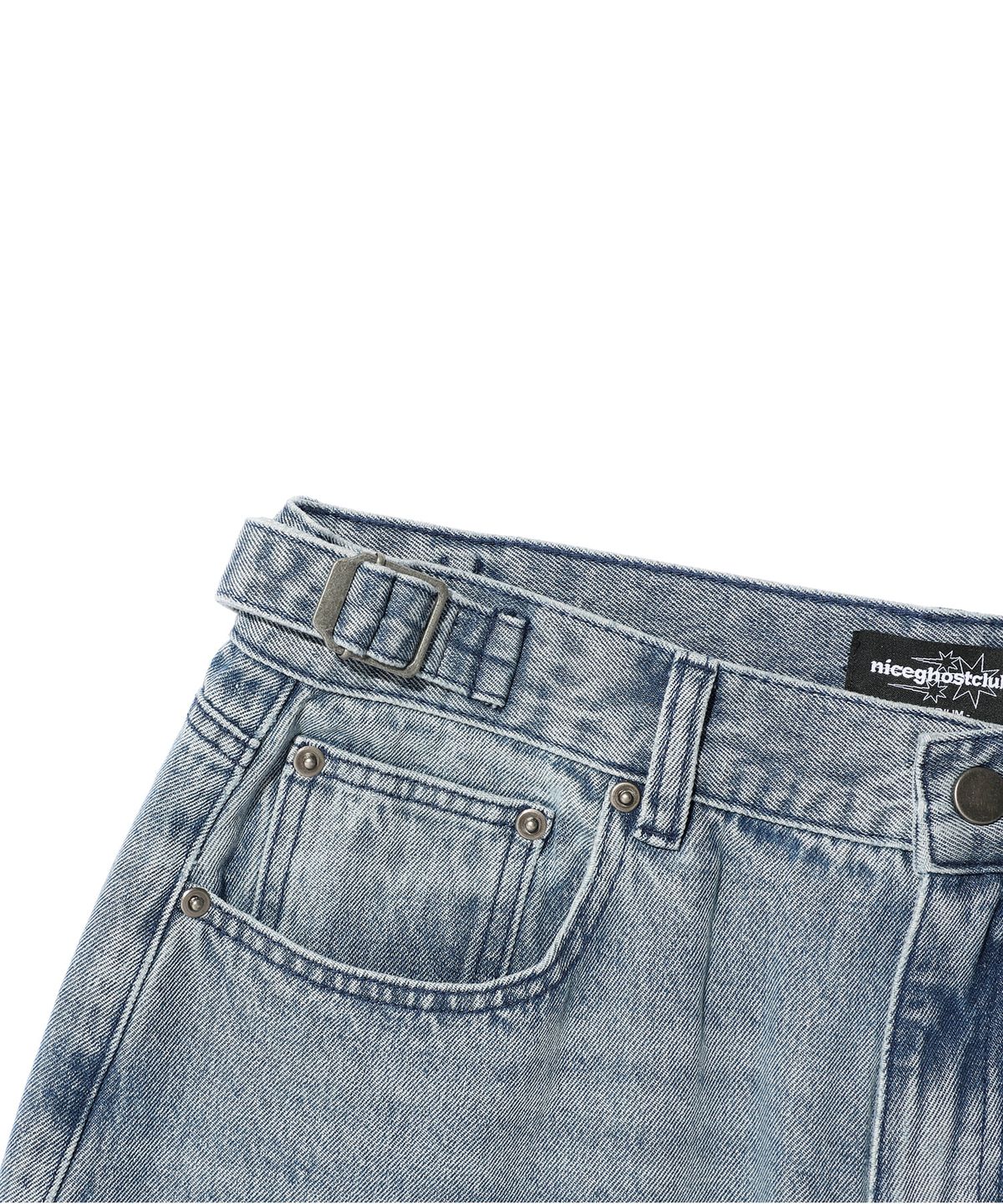 나이스고스트클럽(NICEGHOSTCLUB) 3STAR CURVED JEANS_BLUE(NG2GFUPA12A)