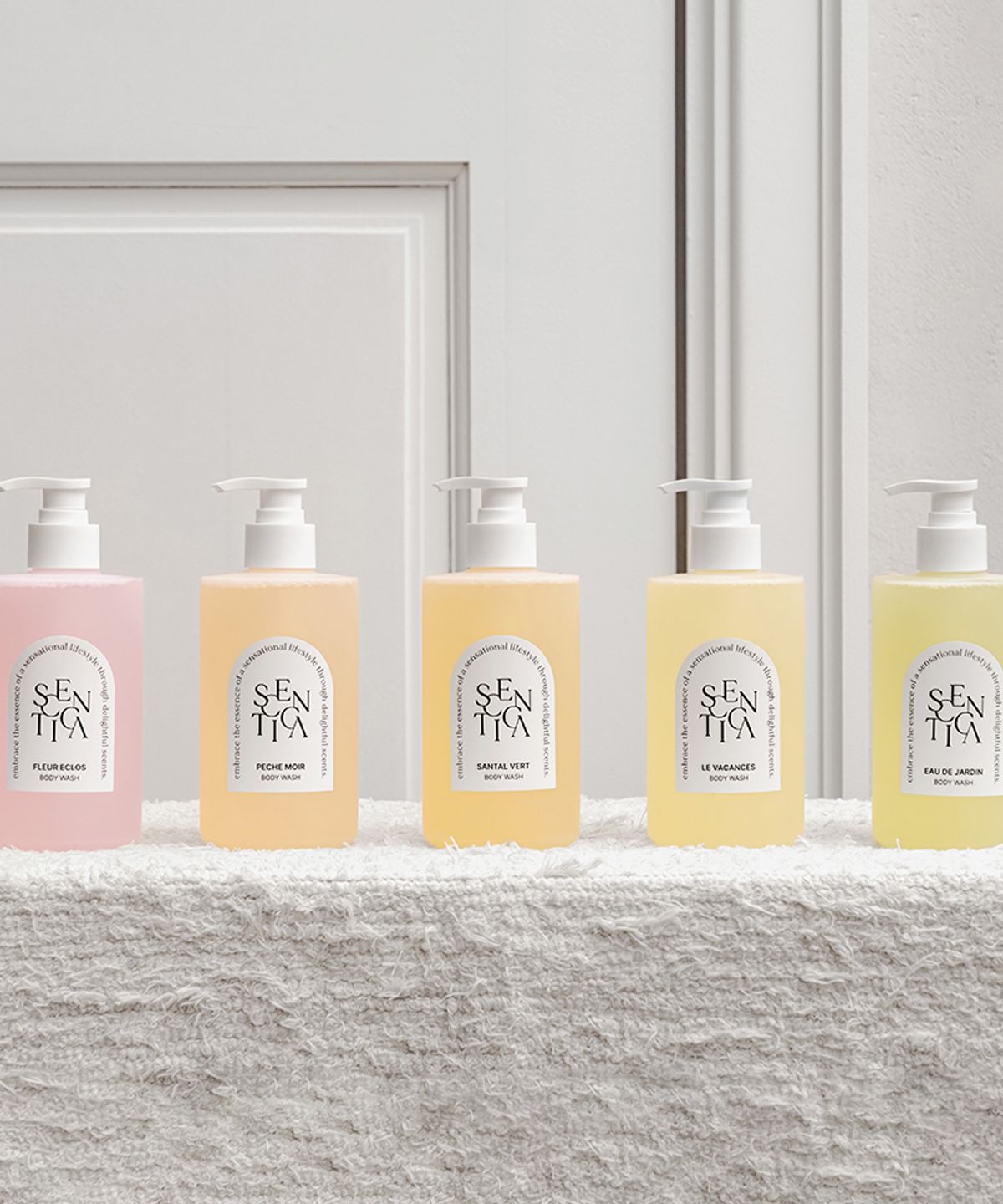 센티카(SCENTICA) 핸드 앤 바디 워시 플레르 에끌로 400ml