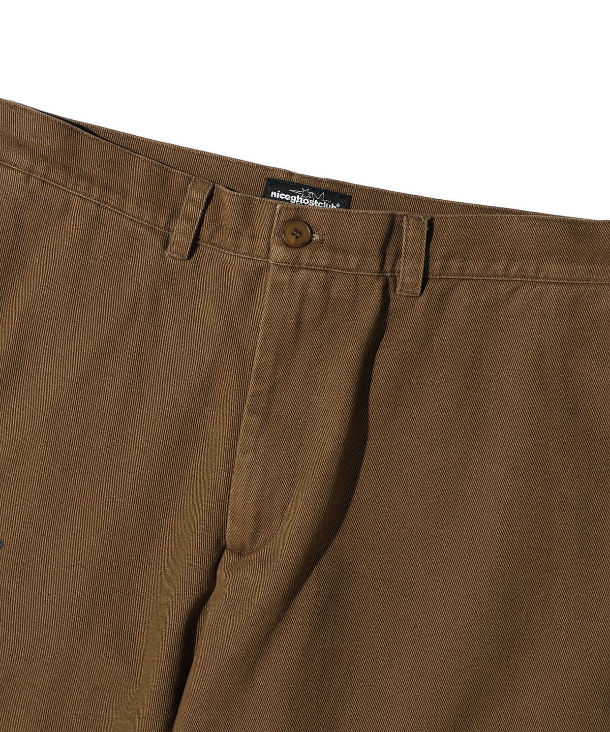 나이스고스트클럽(NICEGHOSTCLUB) DOODLE COTTON WASHED PANTS_BROWN(NG2GFUPA10A)