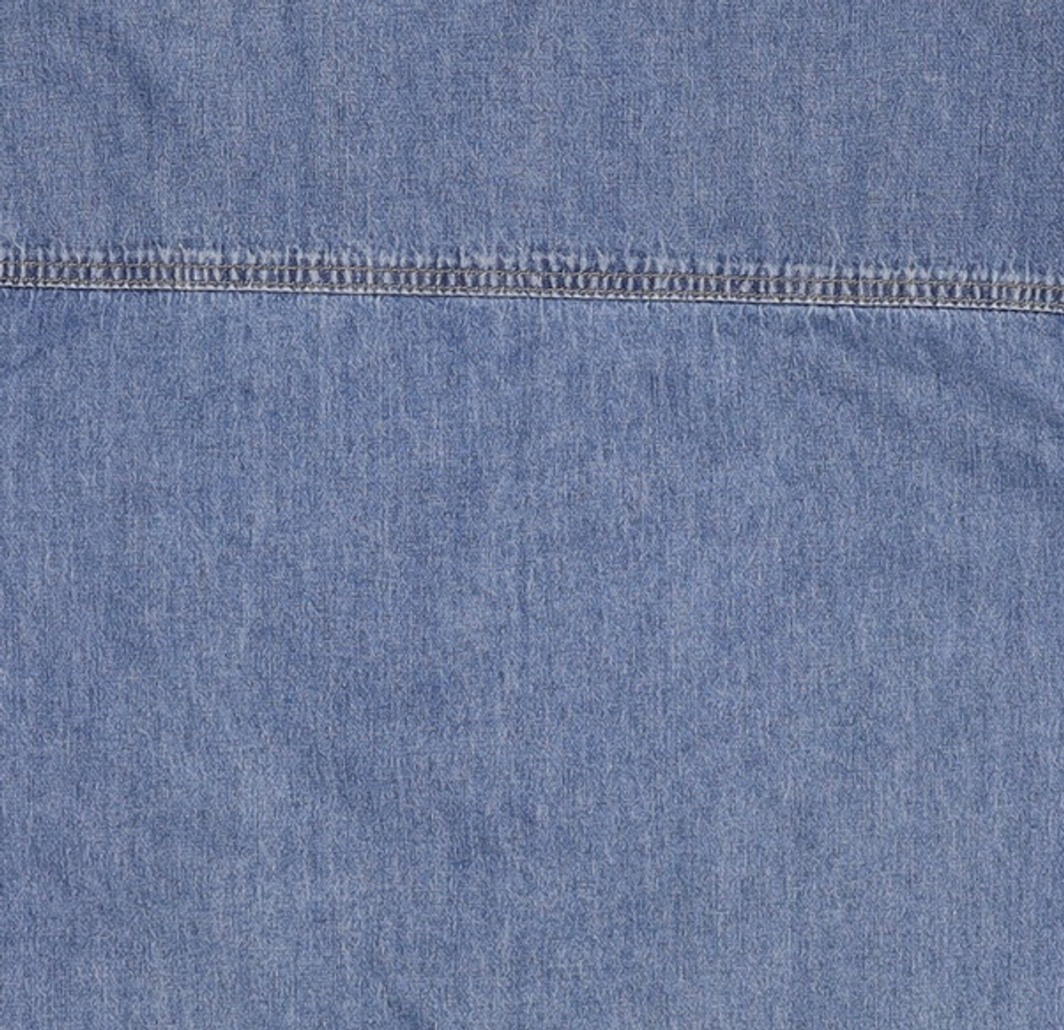 마리떼 프랑소와 저버(MARITHÉ + FRANҪOIS GIRBAUD) M HALF DENIM SHIRT light blue M