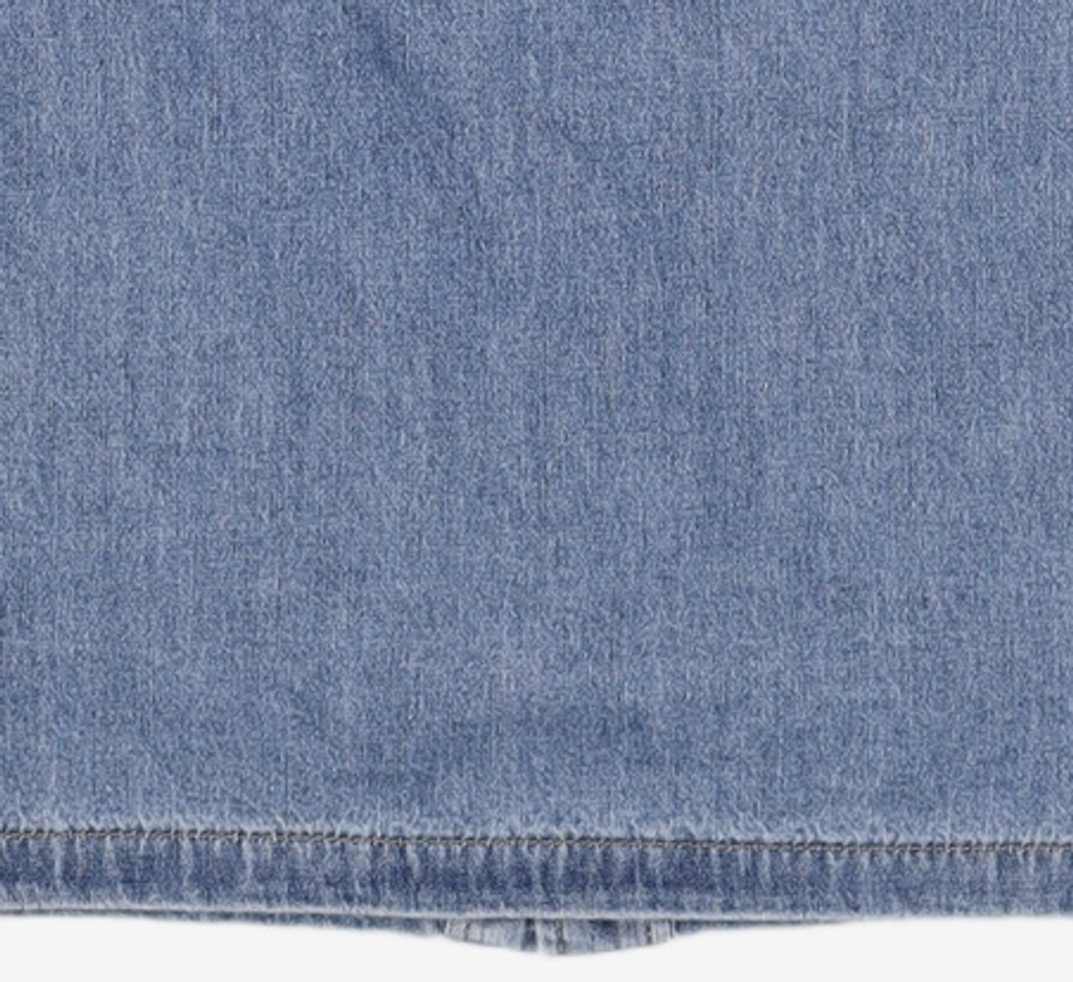 마리떼 프랑소와 저버(MARITHÉ + FRANҪOIS GIRBAUD) M HALF DENIM SHIRT light blue M
