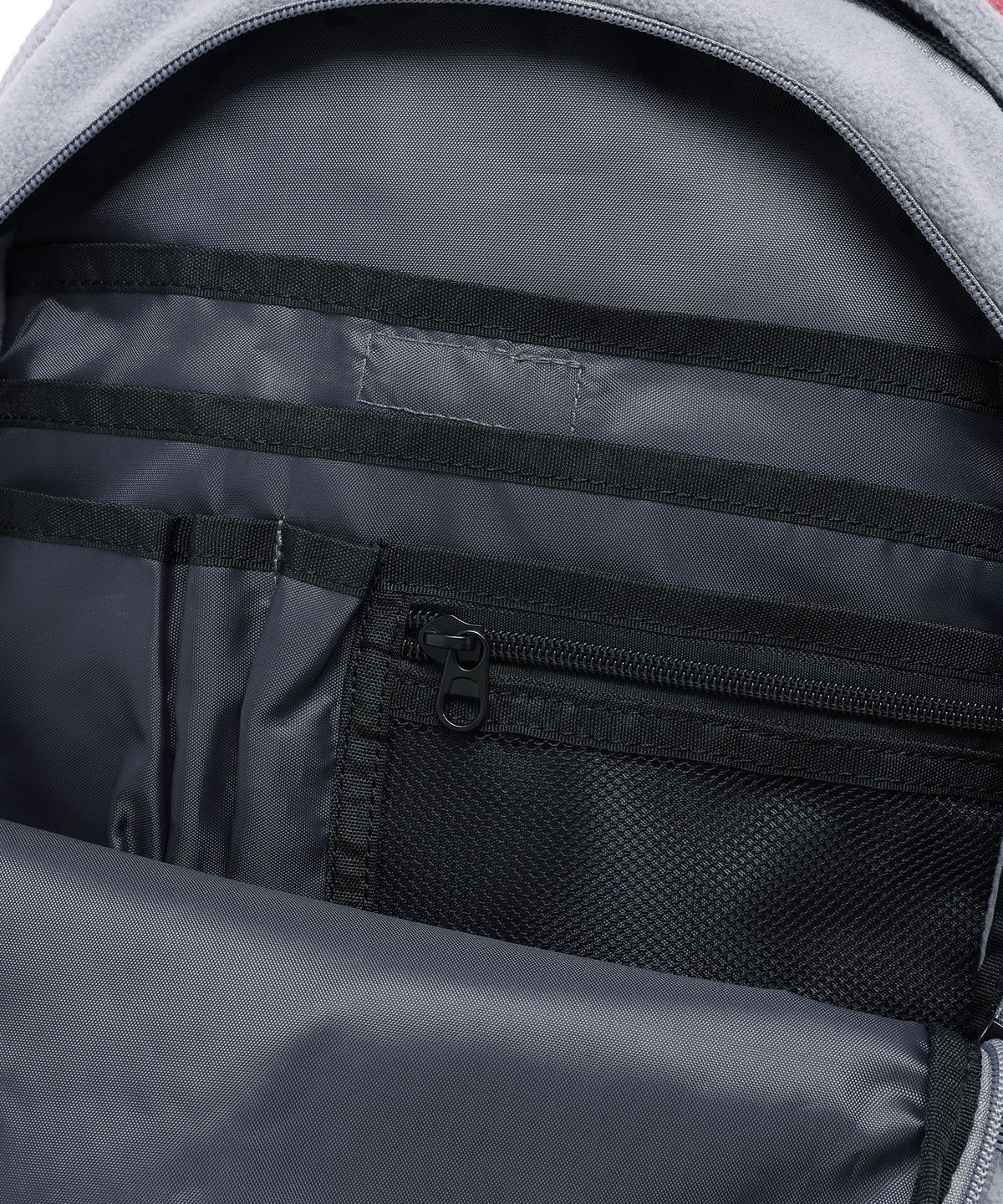 나이스고스트클럽(NICEGHOSTCLUB) COLOR BLOCK FLEECE BACKPACK_GREY(NG2GFUAB40A)