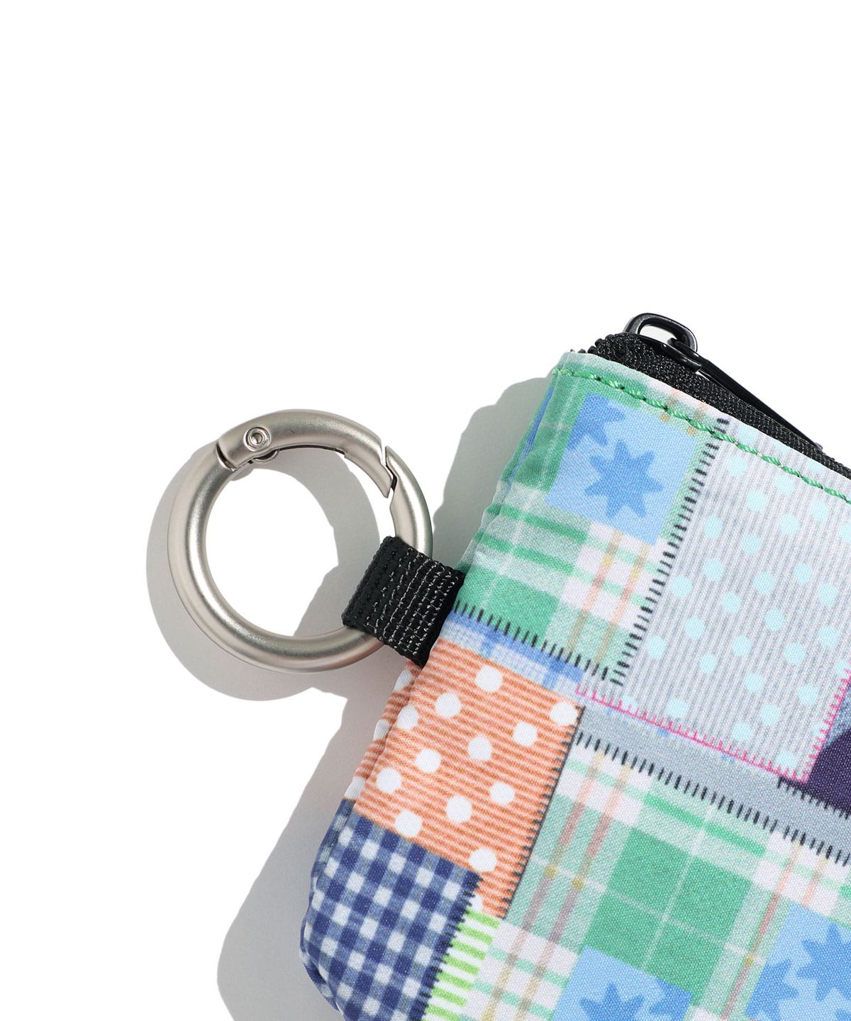 나이스고스트클럽(NICEGHOSTCLUB) PATCHWORK CARD POUCH_PURPLE(NG2GFUAB66A)