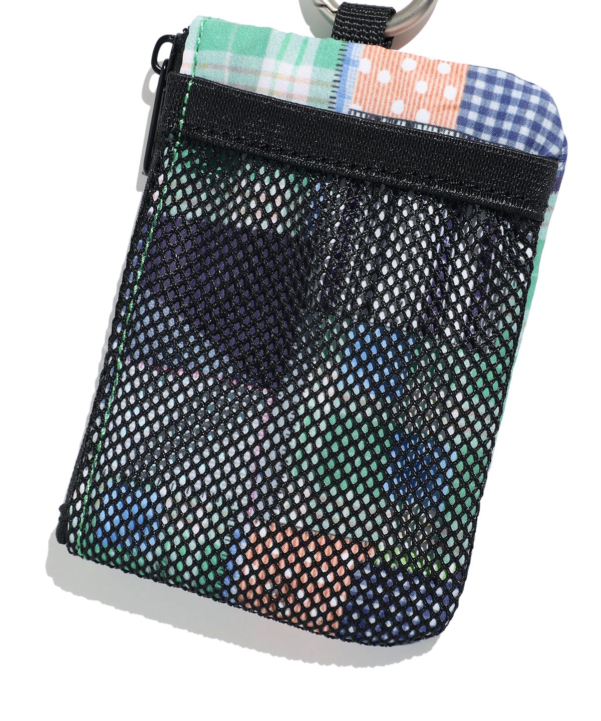 나이스고스트클럽(NICEGHOSTCLUB) PATCHWORK CARD POUCH_PURPLE(NG2GFUAB66A)