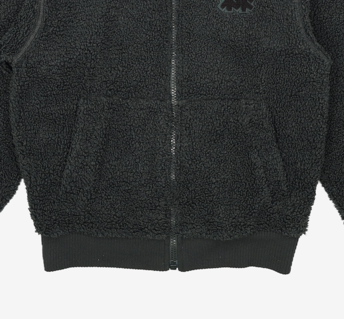 코오롱스포츠(KOLON SPORT) 남녀공용 솔리드 플리스 후디 재킷_TLJFW21501DGR 85