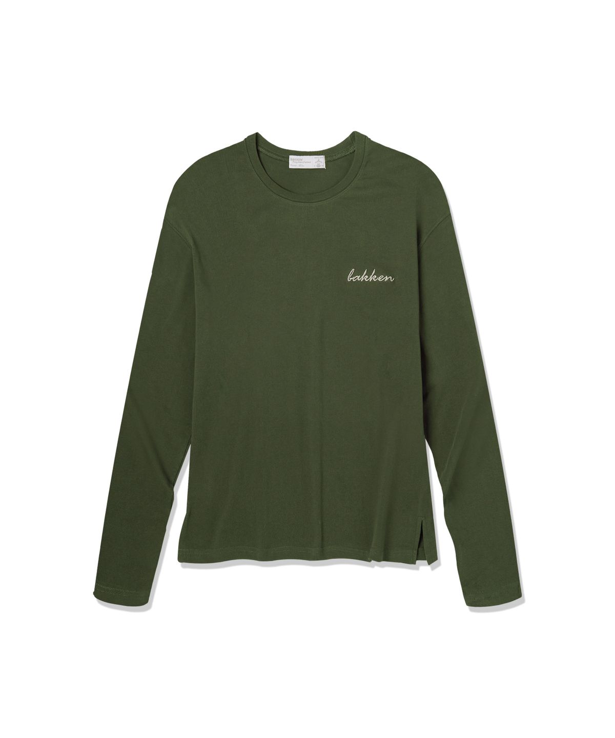 바켄(BAKKEN) [우먼] ITALIC LOGO 긴팔티셔츠 BK4996 (7 COLOR)