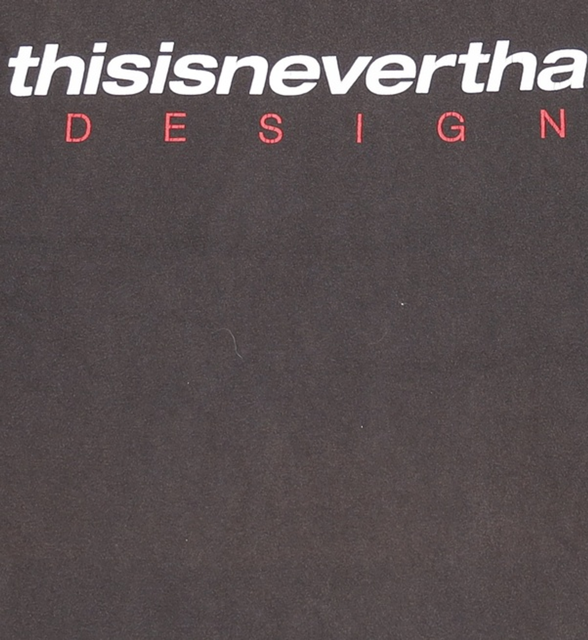 디스이즈네버댓(THISISNEVERTHAT) 반소매 티셔츠 S