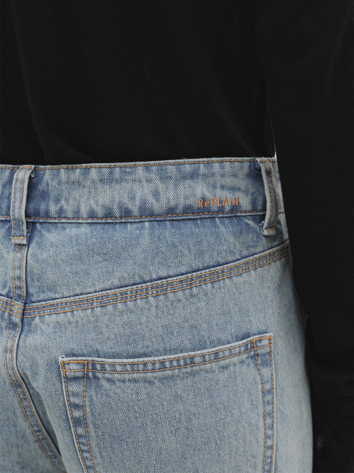 리플레인(REPLAIN) STRAIGHT DENIM PANTS_BLUE