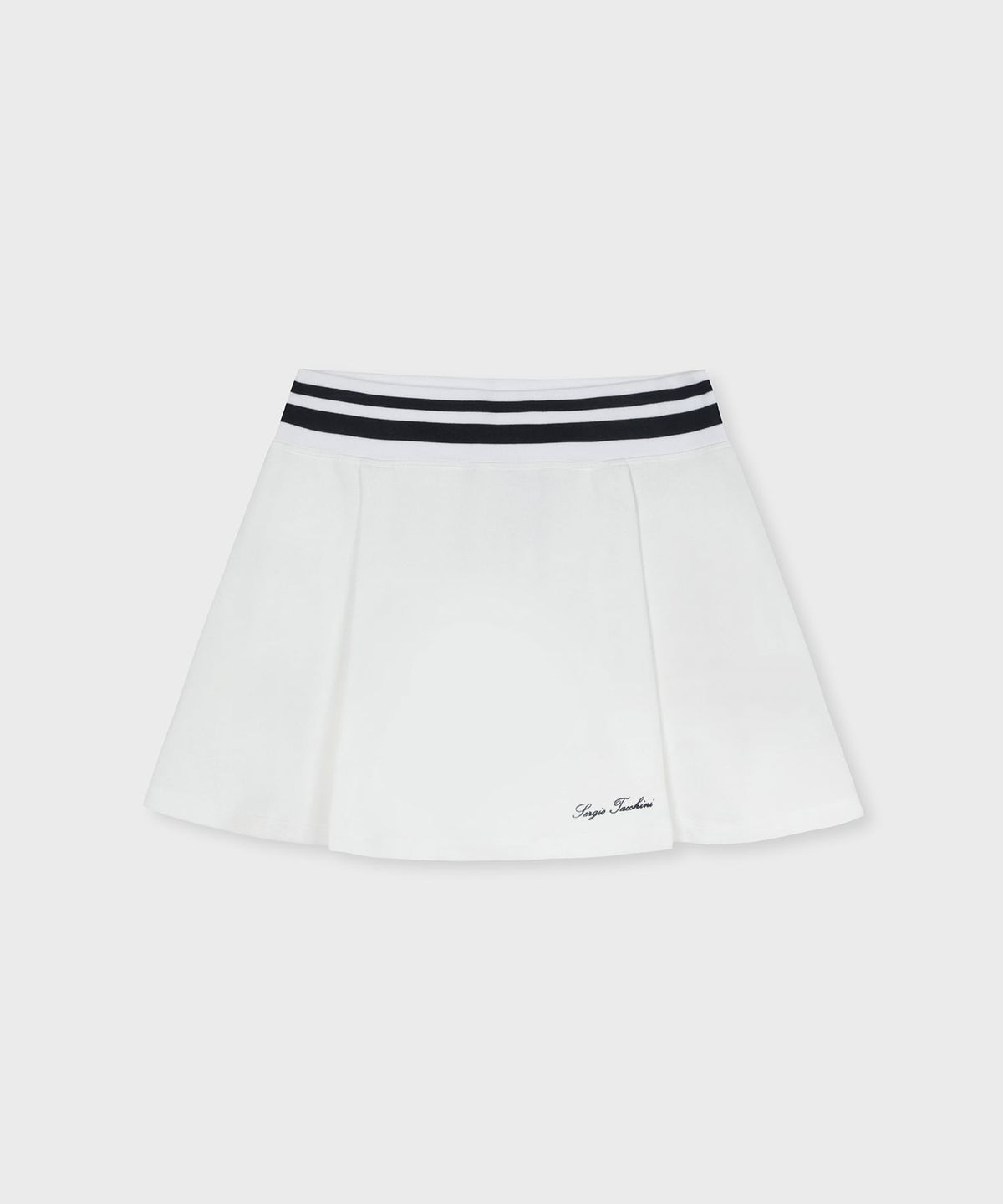 세르지오 타키니(SERGIO TACCHINI) W 타키니 60th 플레어 스커트 (White)