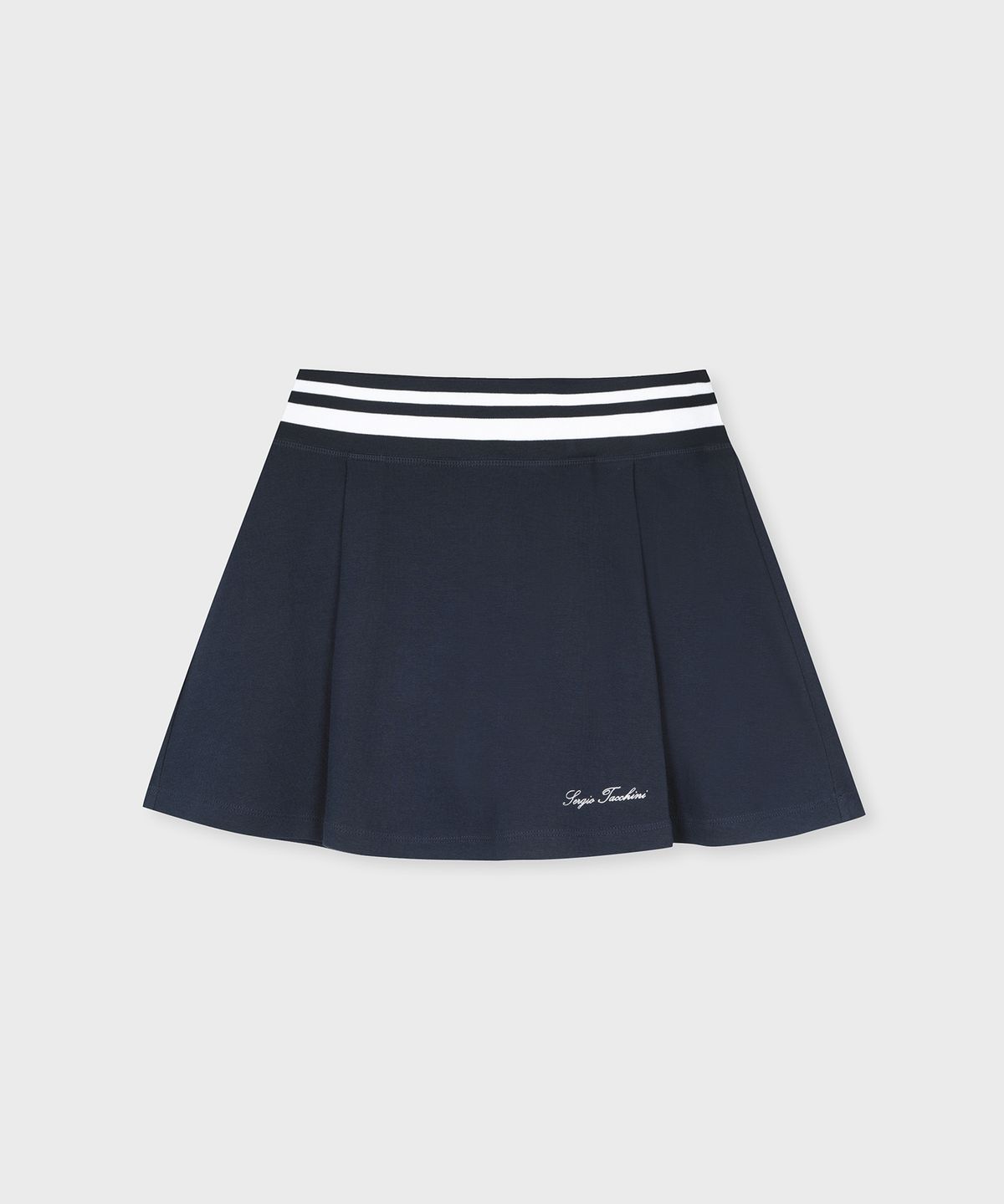 세르지오 타키니(SERGIO TACCHINI) W 타키니 60th 플레어 스커트 (Navy)