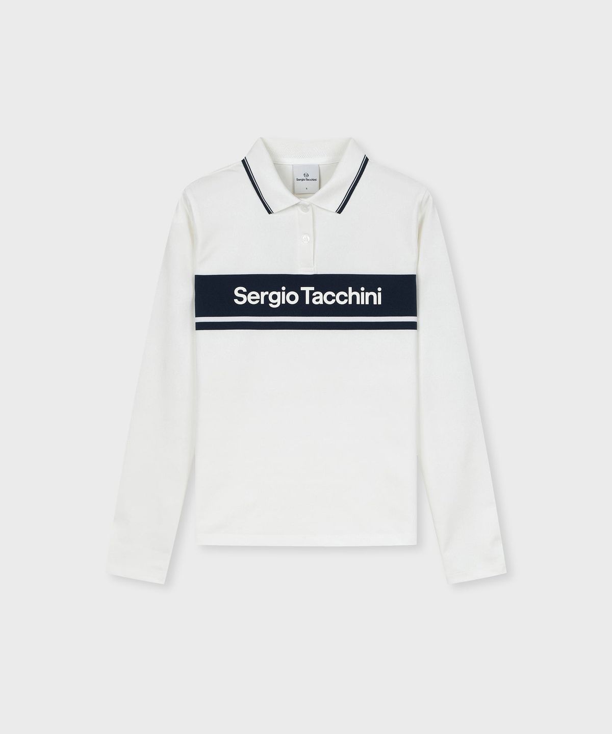 세르지오 타키니(SERGIO TACCHINI) W 다마린도 긴팔 폴로 (White)