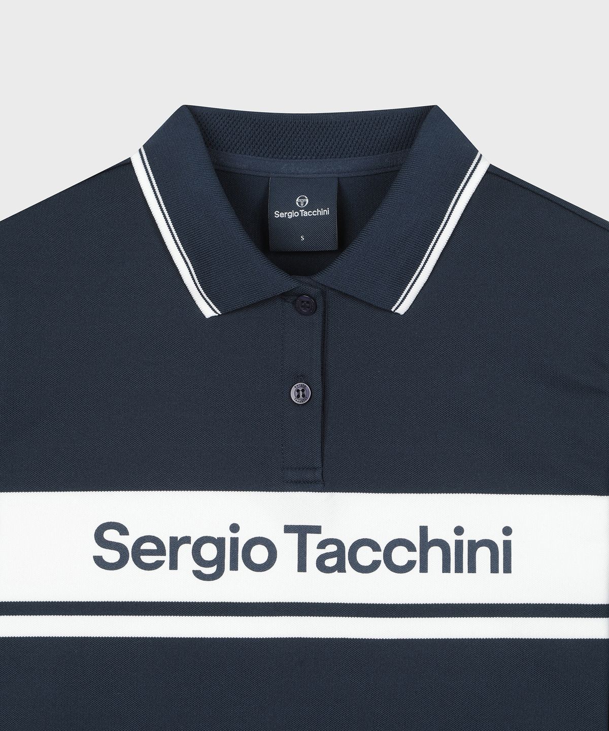 세르지오 타키니(SERGIO TACCHINI) W 다마린도 긴팔 폴로 (Navy)