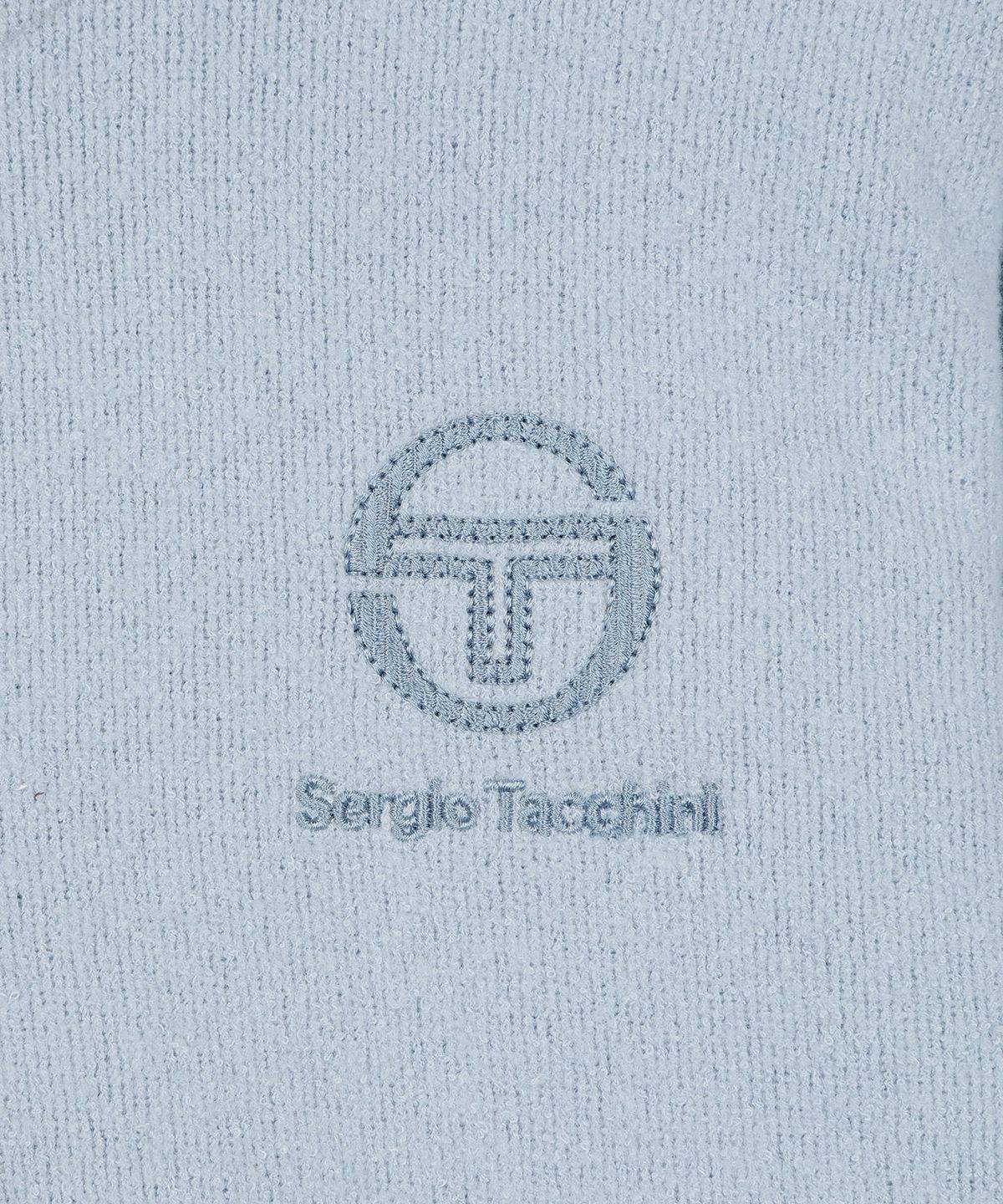 세르지오 타키니(SERGIO TACCHINI) W 테리플리스 아트웍 하프집 (L.Indigo)