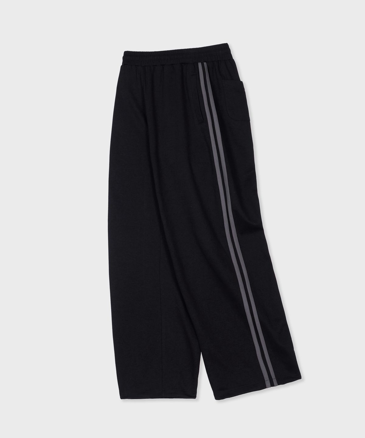 굿라이프웍스(GLW) [unisex] 사이드 라인 트랙 팬츠 블랙