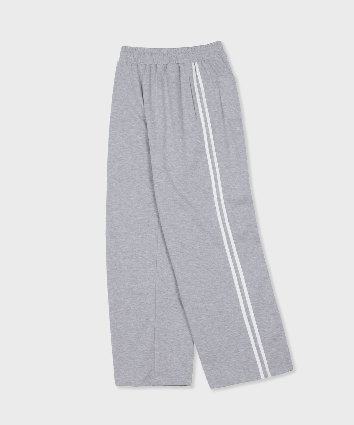 굿라이프웍스(GLW) [unisex] 사이드 라인 트랙 팬츠 그레이