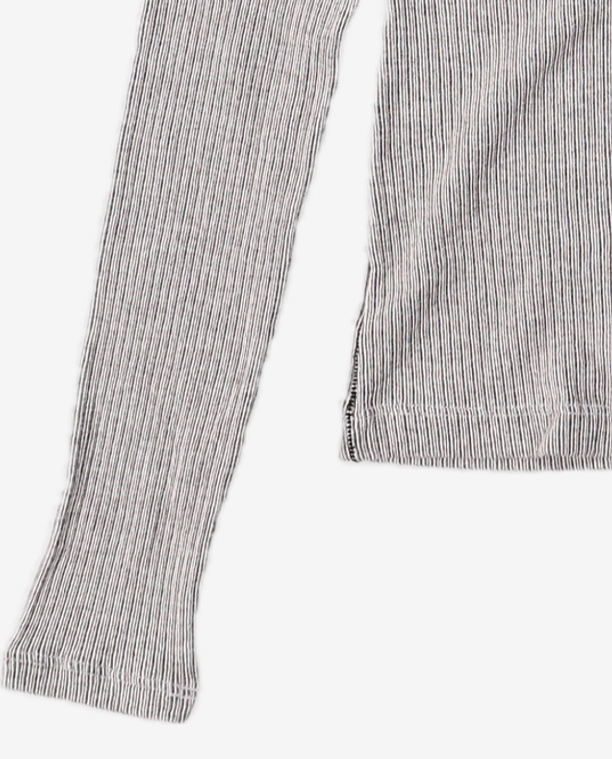 후포(HOOPOE) hoopoe rib long sleeve t-shirt_black snow M
